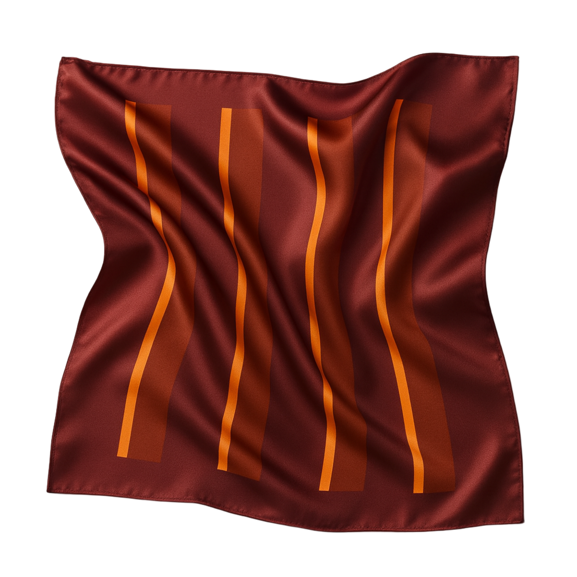 The Ember Line Pocket Square