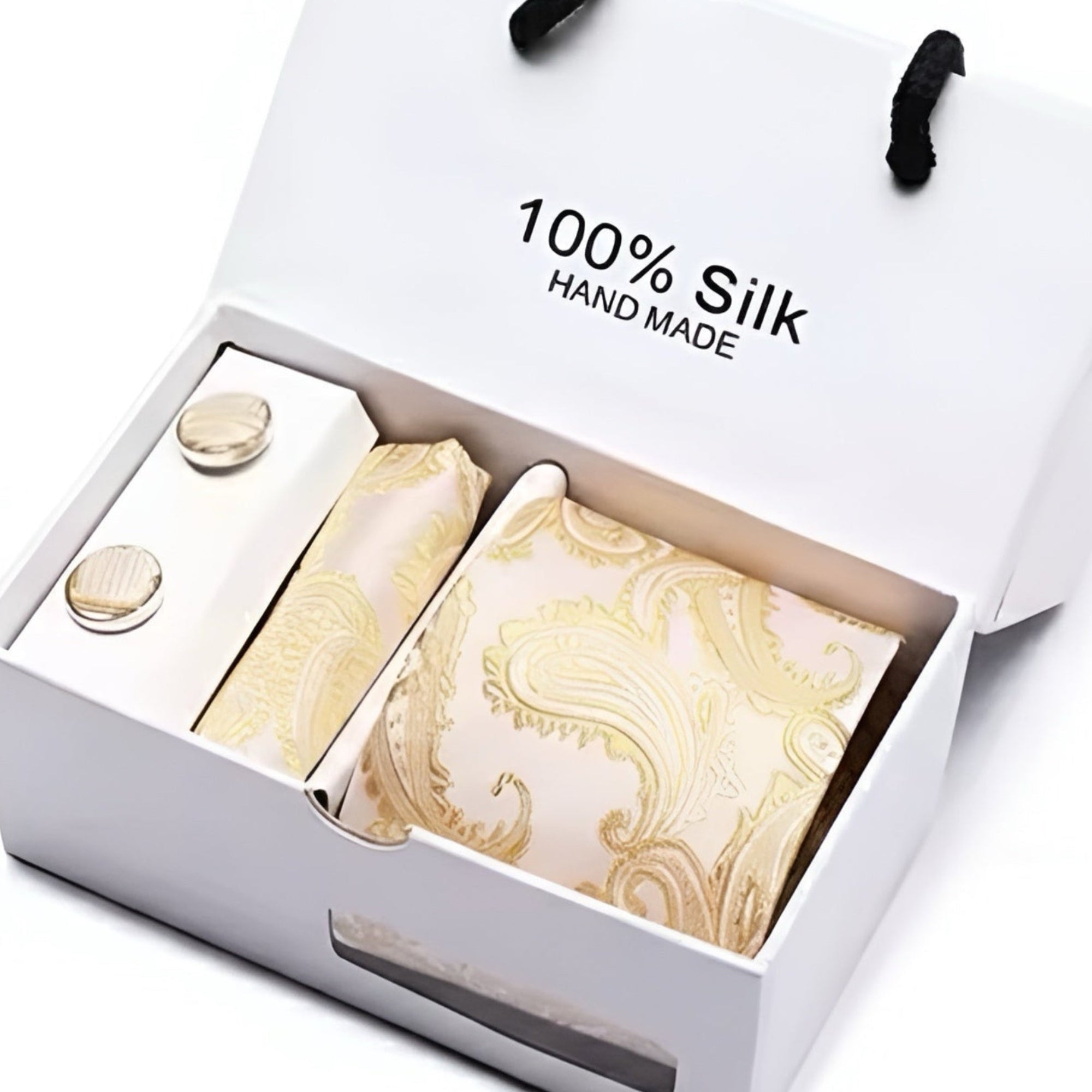 Golden Paisley Elegance Set