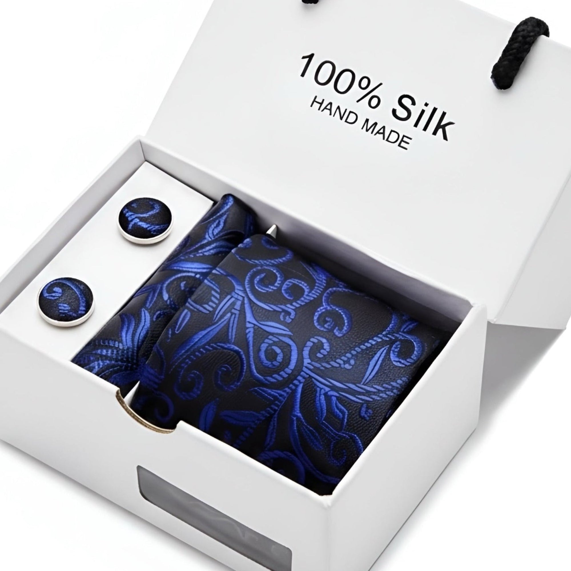 Royal Blue Paisley — “Midnight Royale Line”