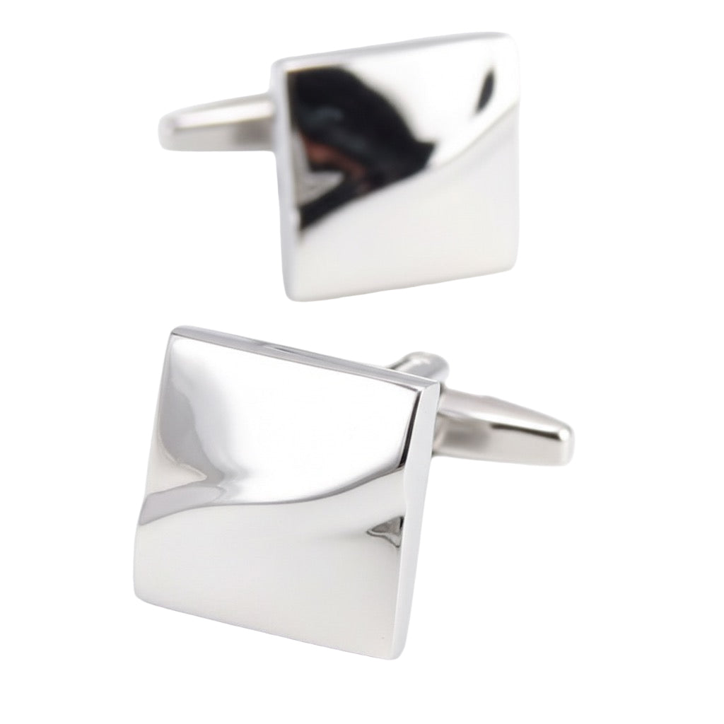 Bold Curve Cufflinks — Strength in Silence