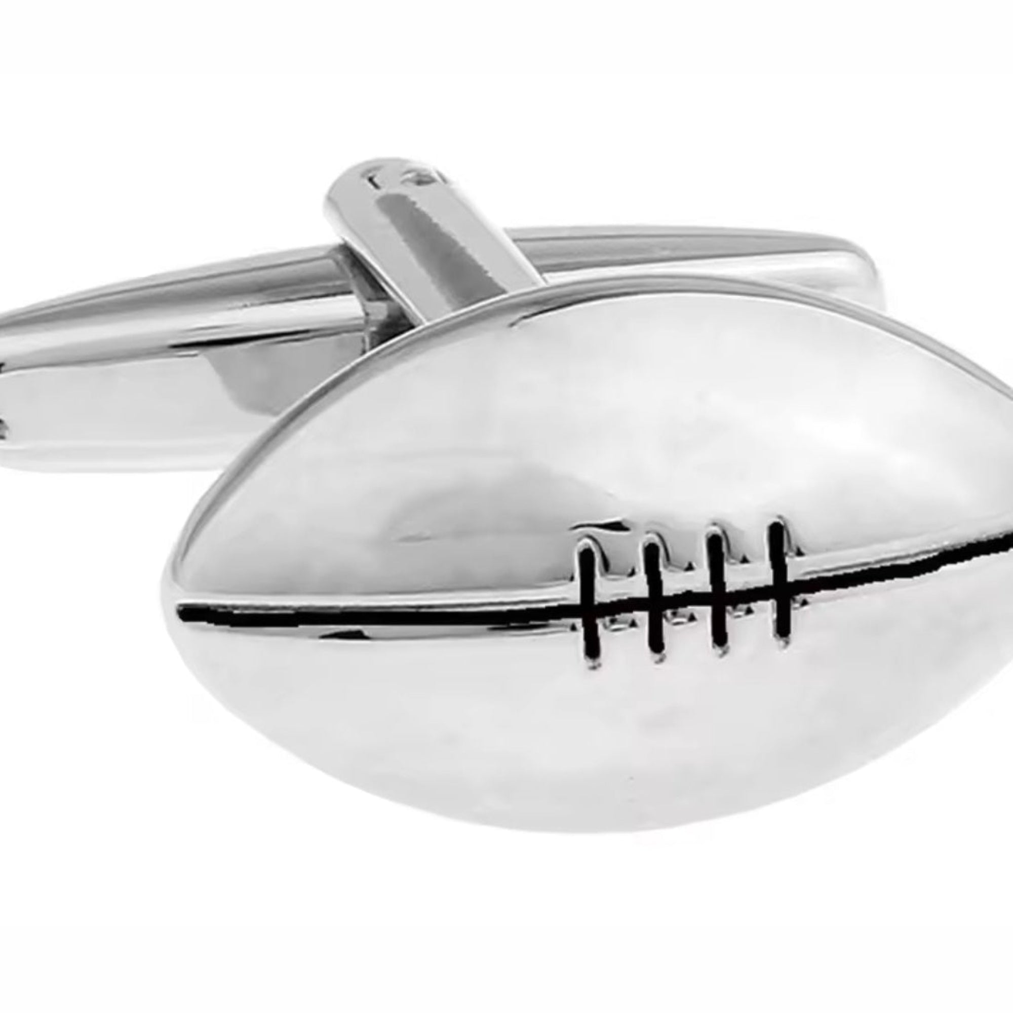 Silver Gridiron Cufflinks