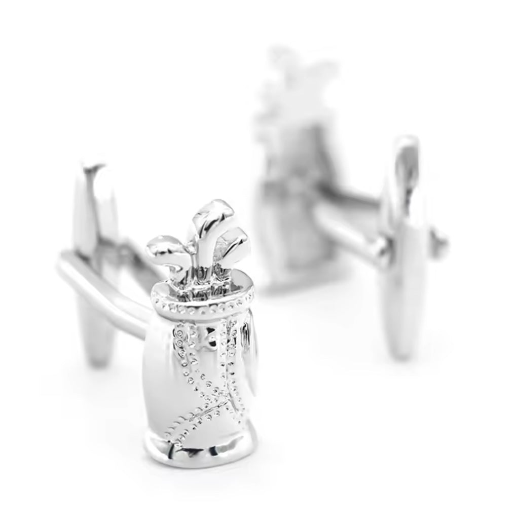 Golf Bag Cufflinks