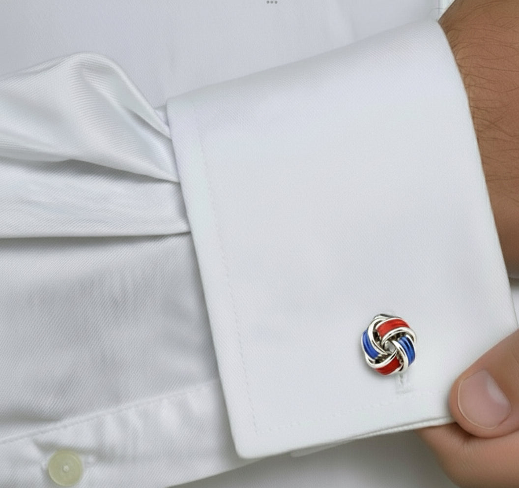 The Red & Blue Promise - Modern & Sophisticated