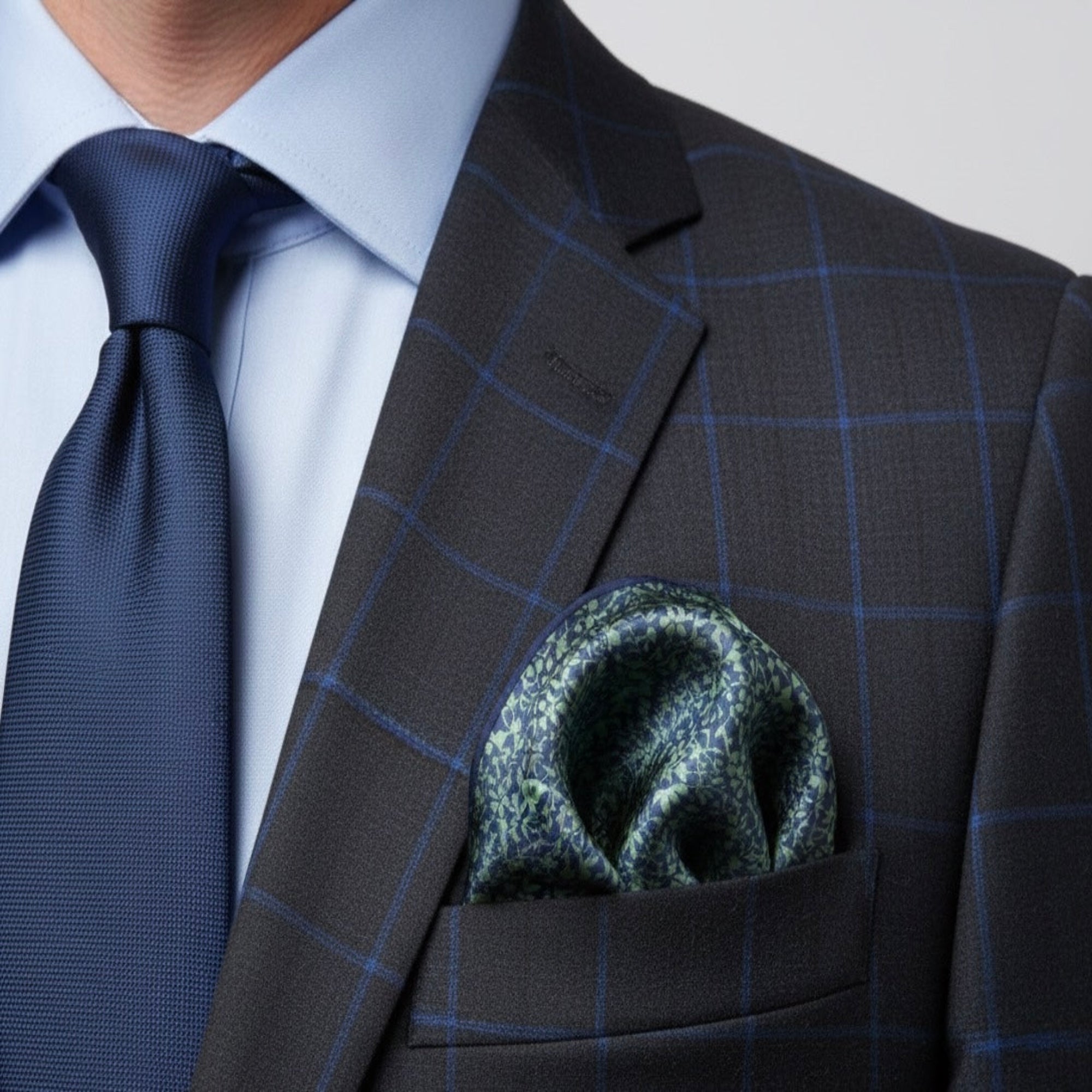 Forest Whisper Pocket Square