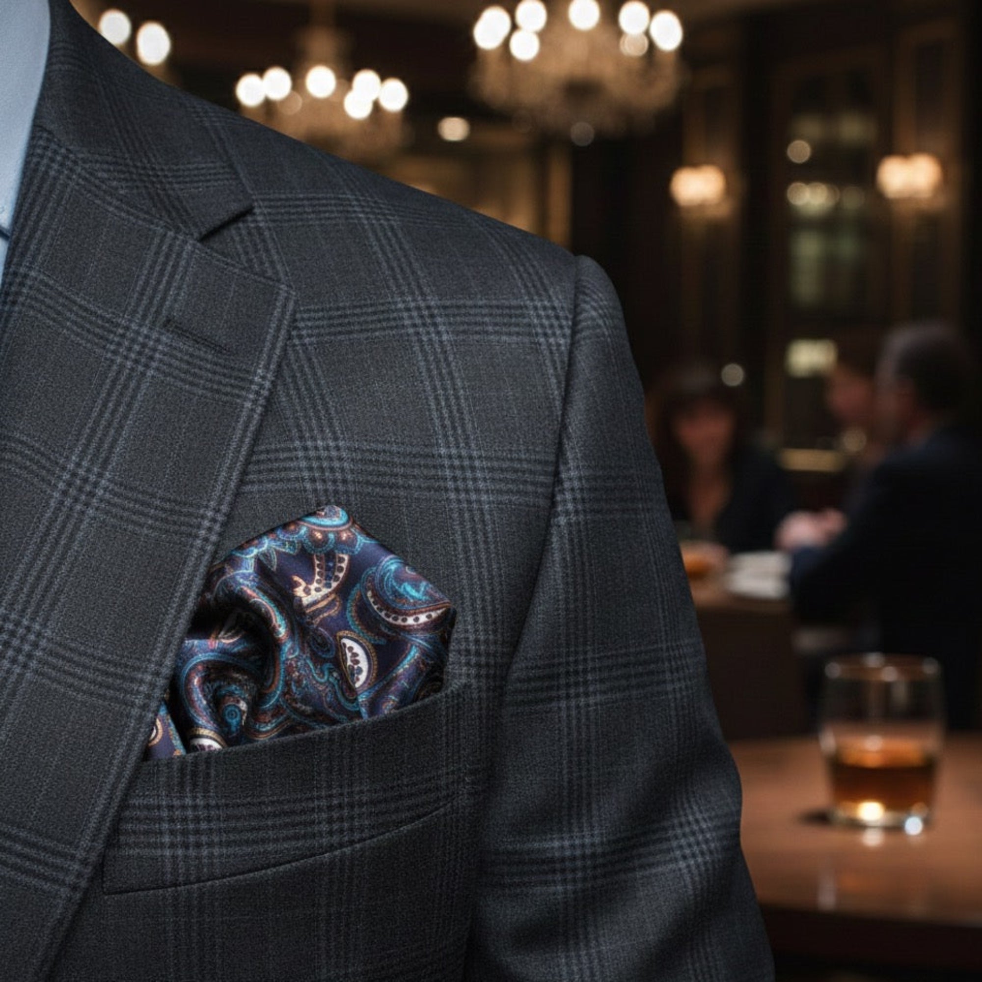 The Nocturne Paisley Silk