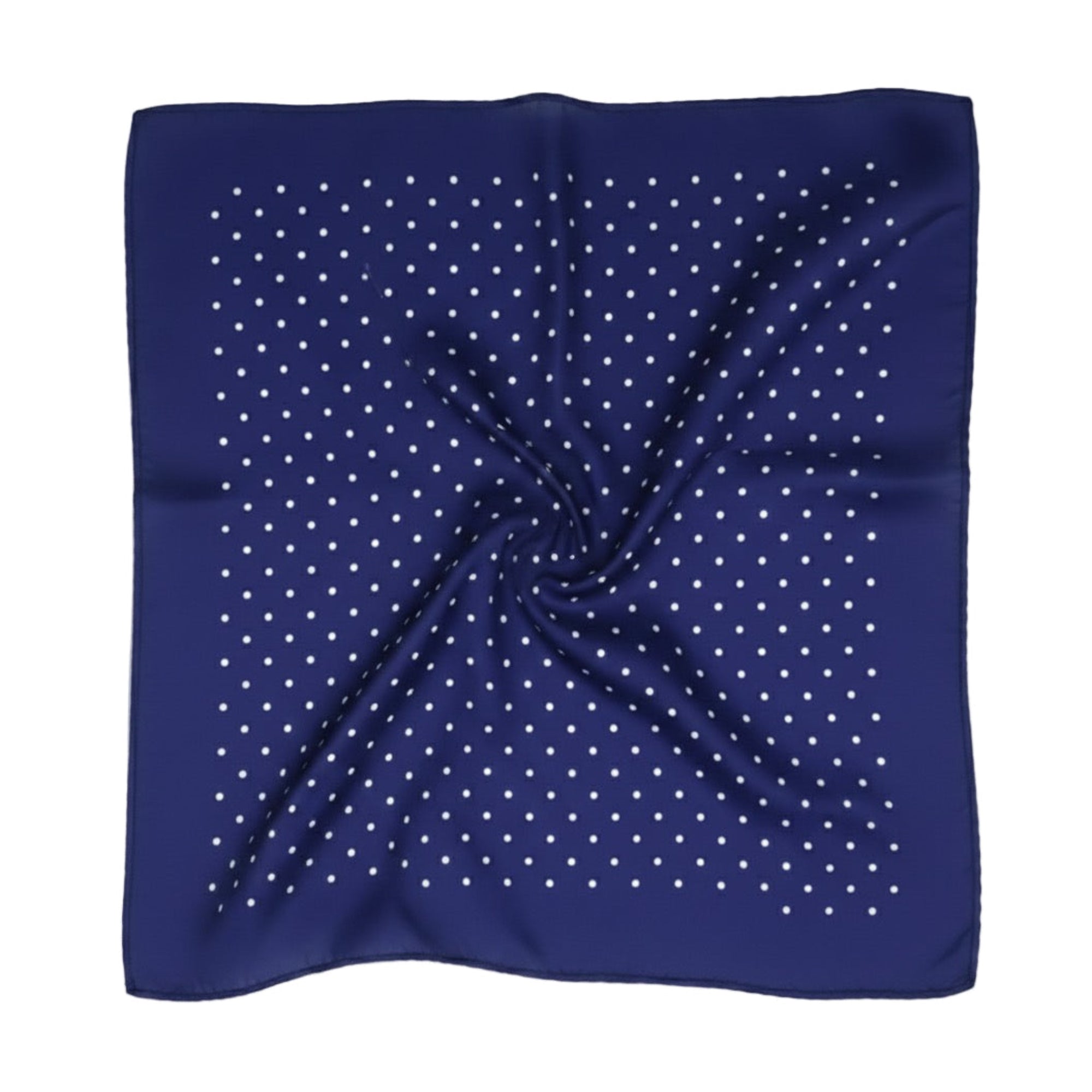 The Midnight Polka Silk — A Timeless Gentleman's Touch
