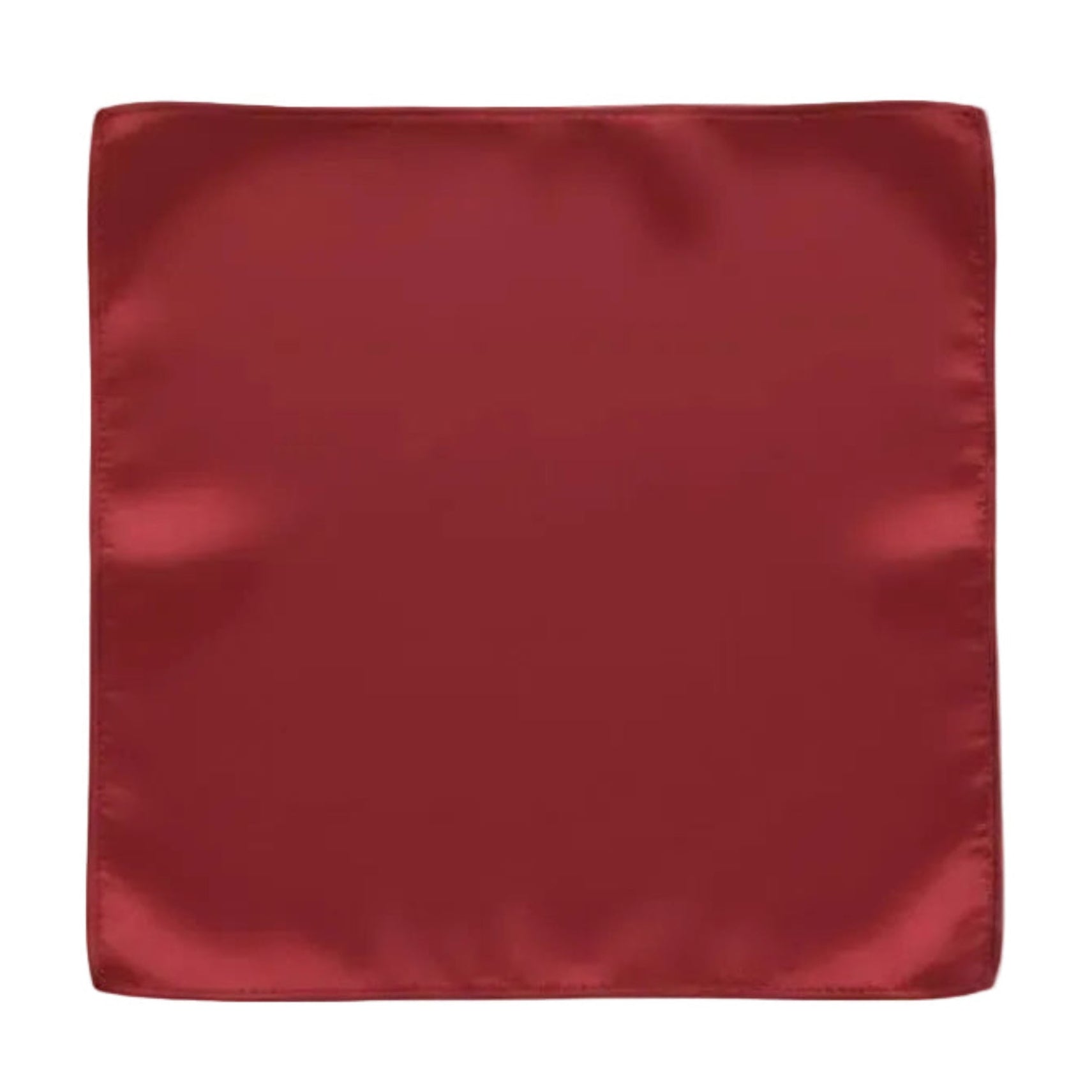 The Crimson Rose Silk Pocket Square
