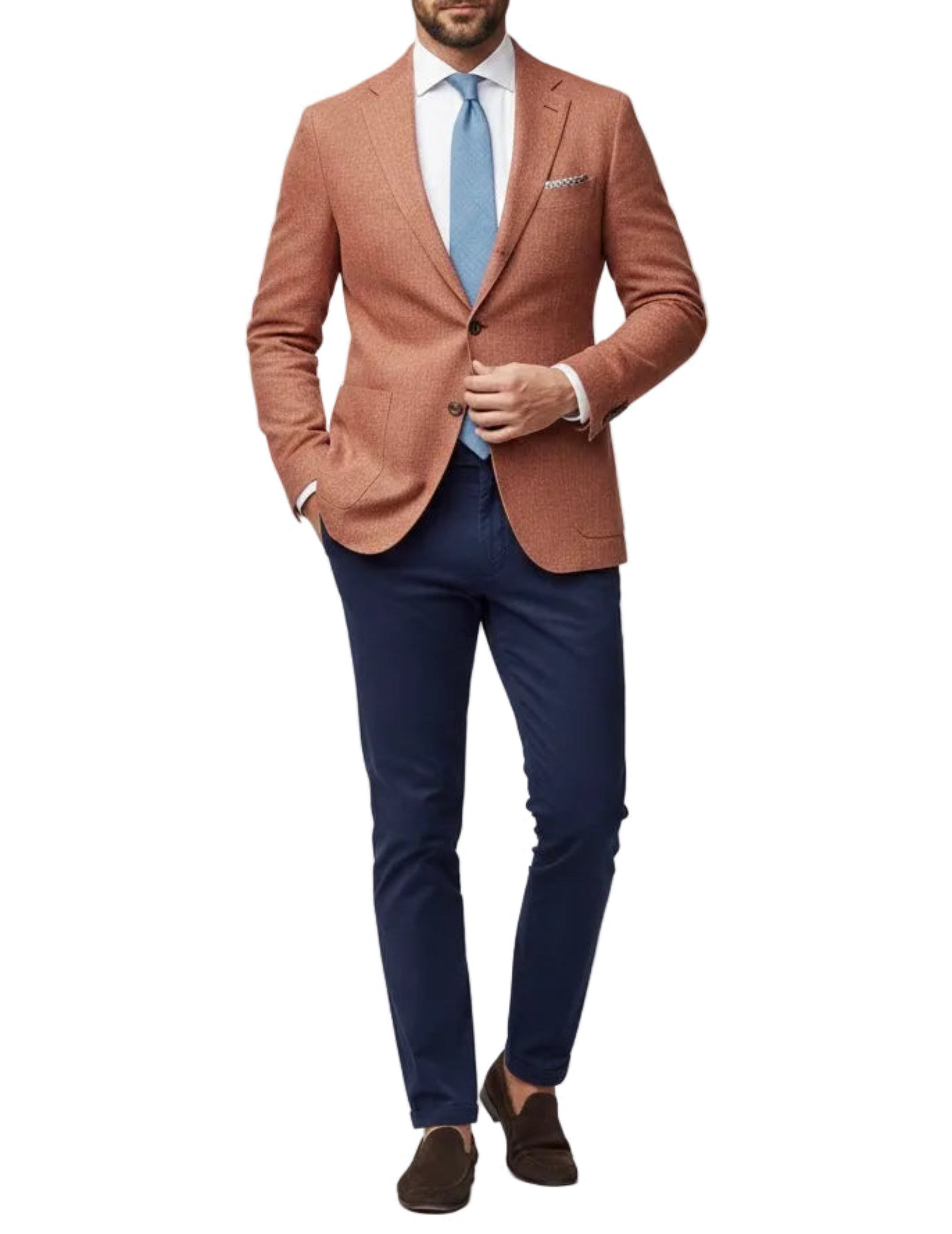 Sage Blue Cotton Tie