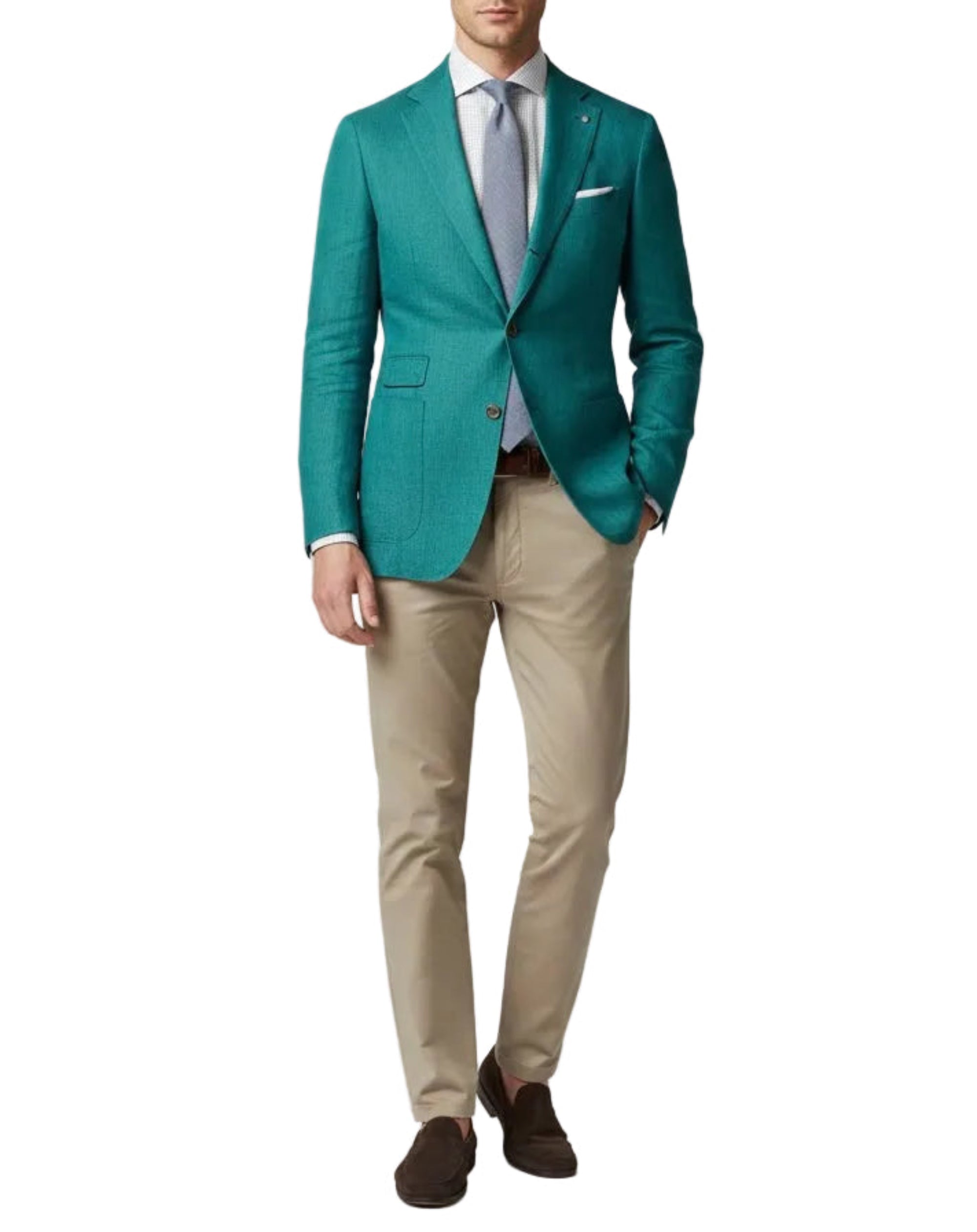 The Quiet Blue Tie