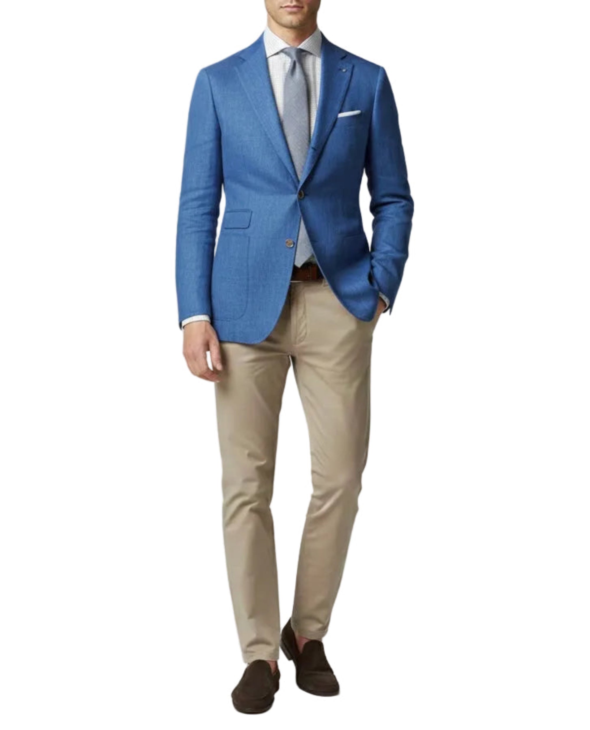 The Quiet Blue Tie