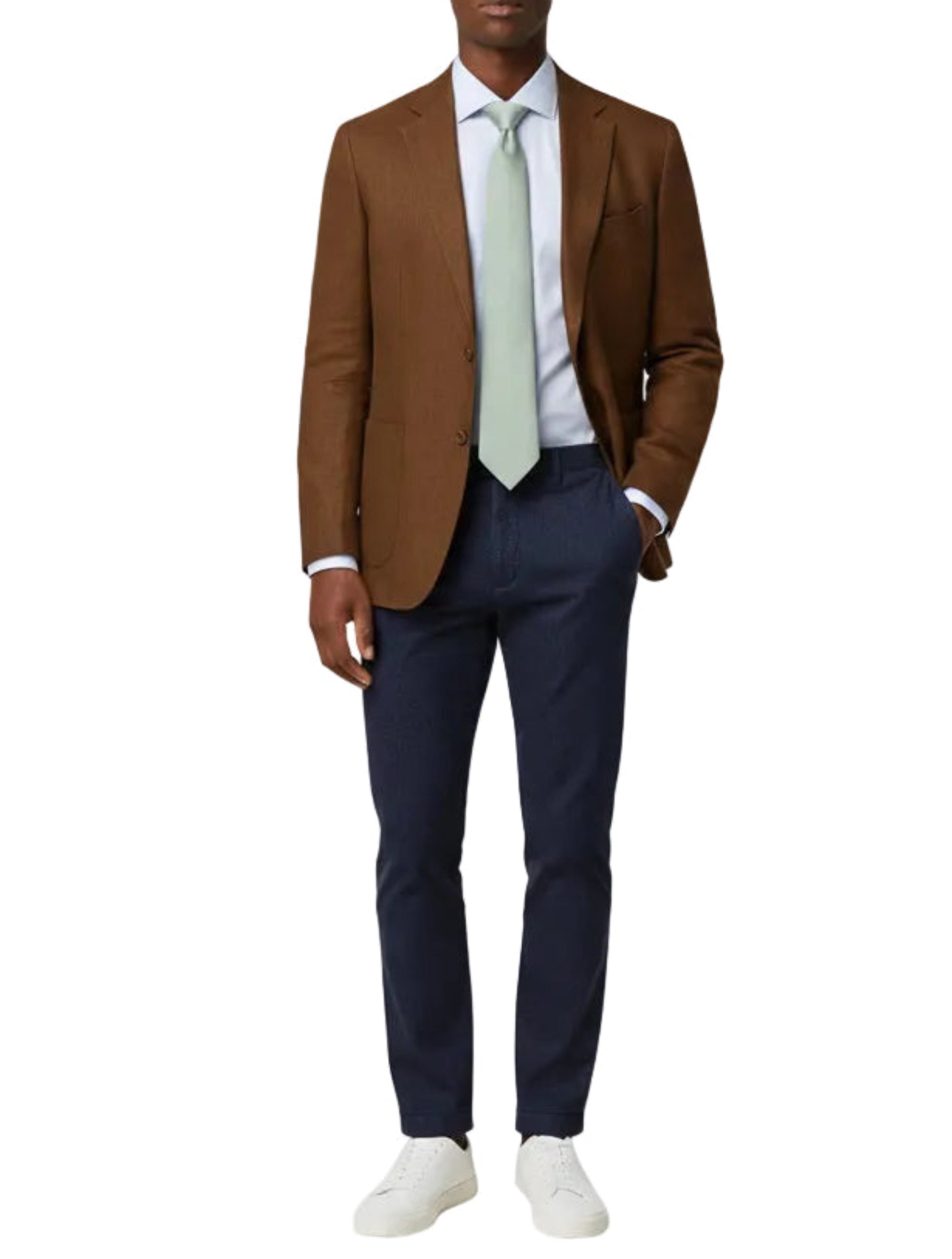 Sage Green Cotton Tie