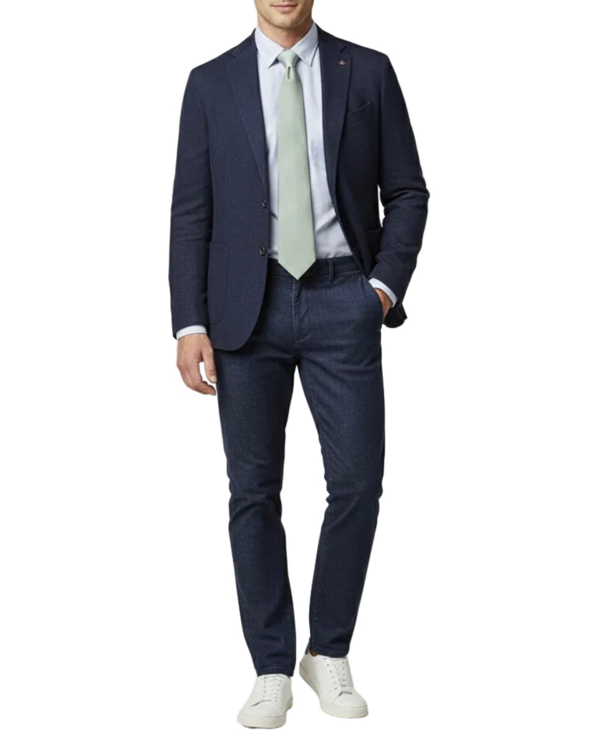 Sage Green Cotton Tie