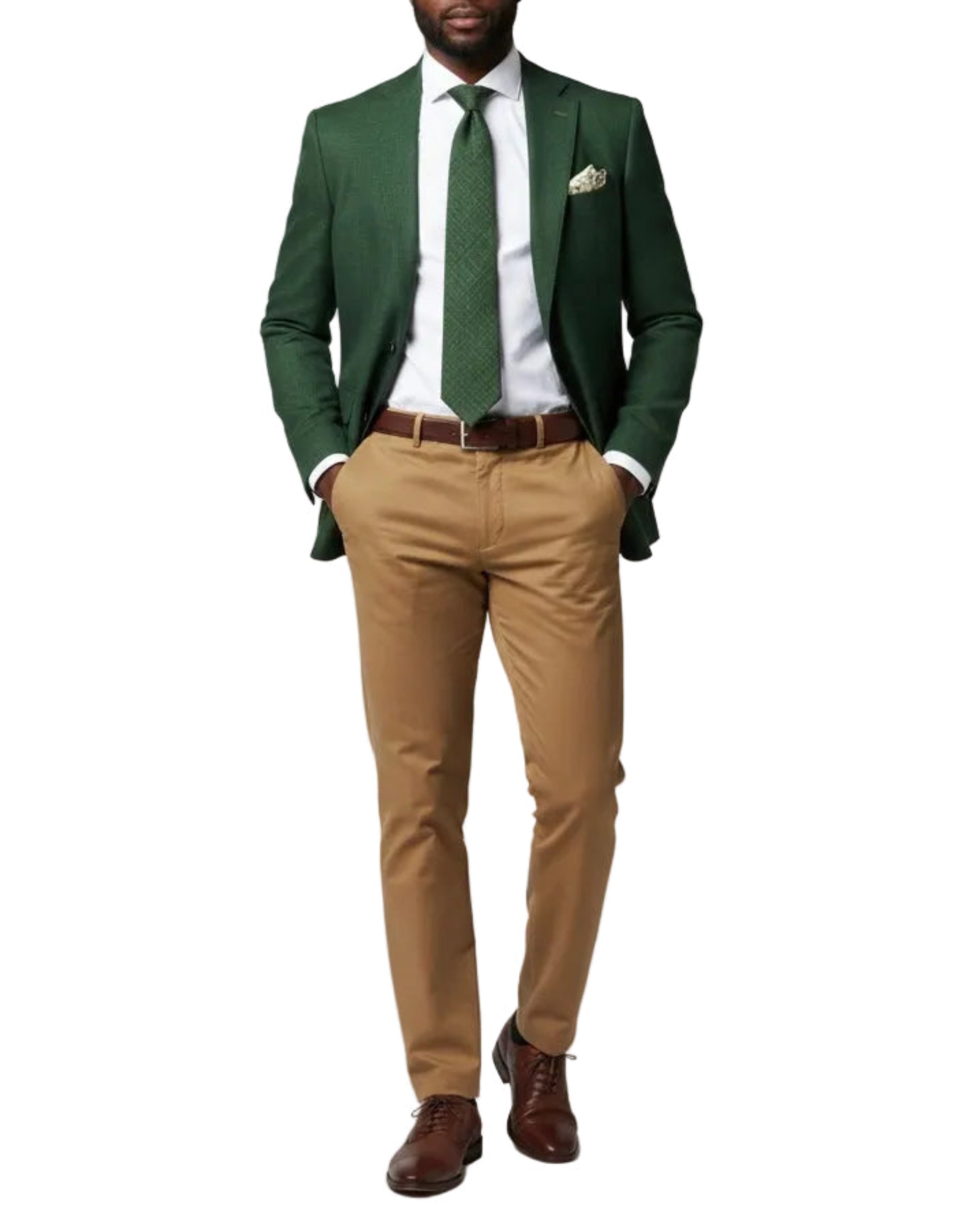 Forest Green Cotton Tie