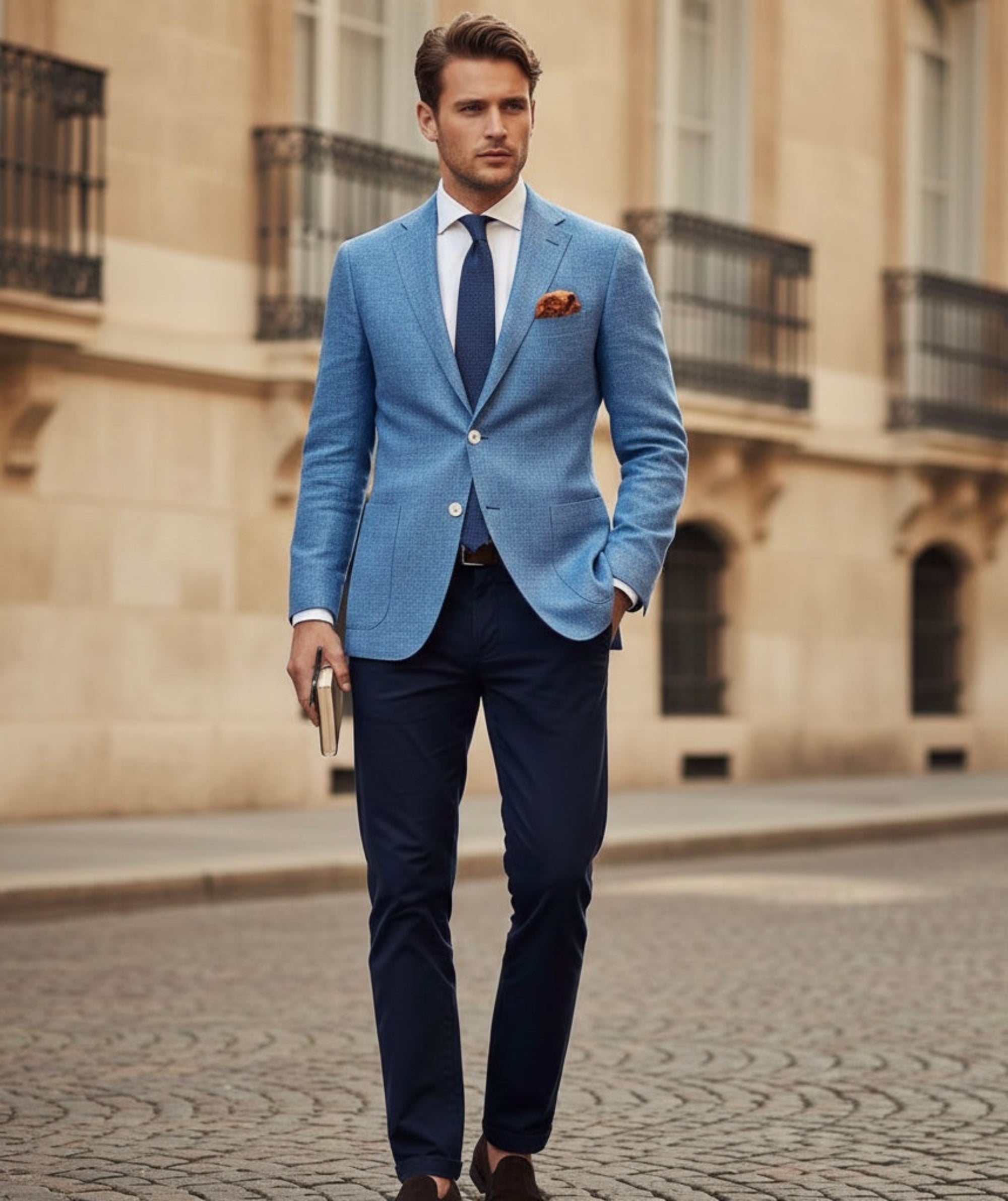 The Blue That Carries Confidence