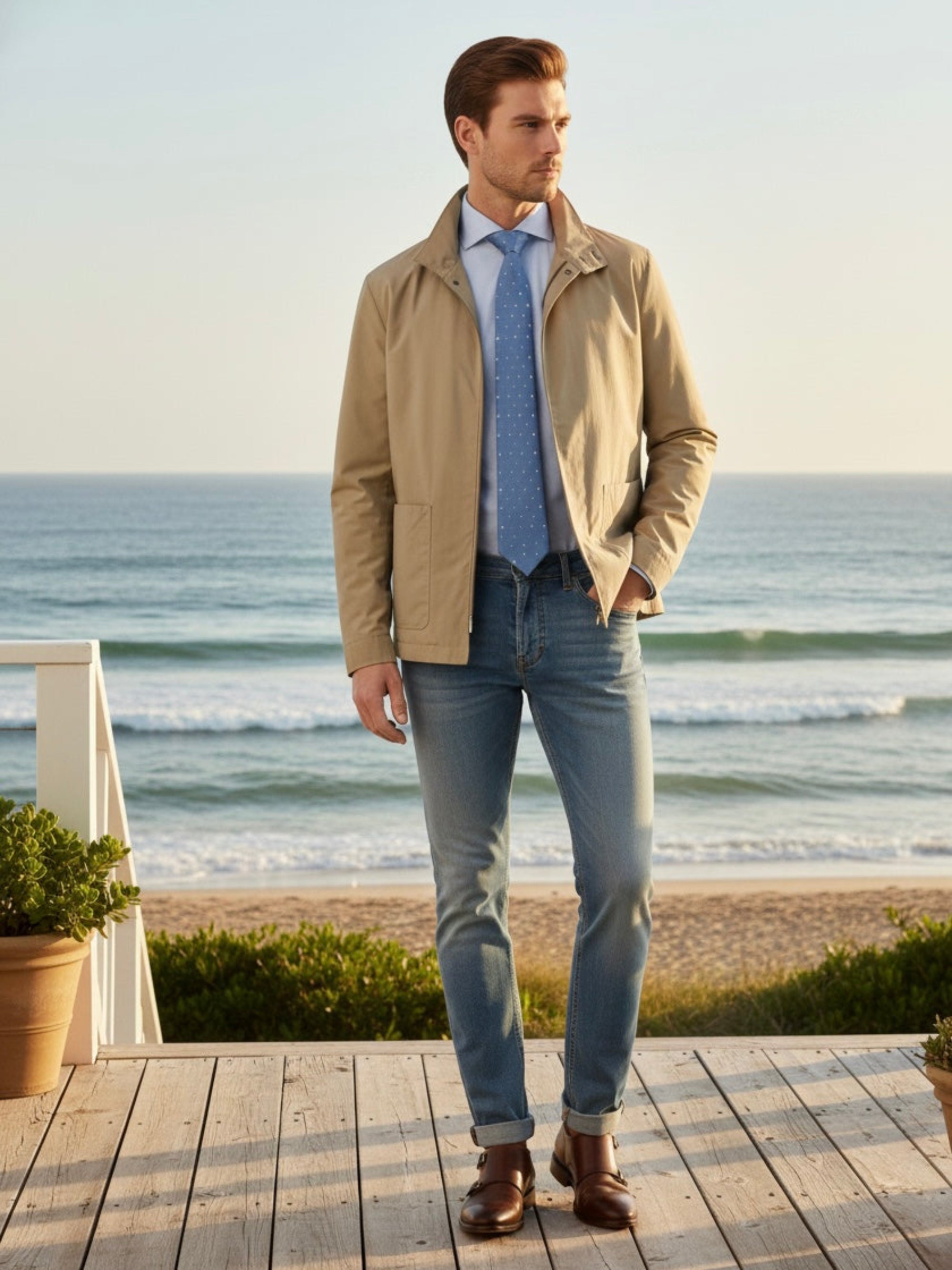 The Denim Tie That Redefined Ease