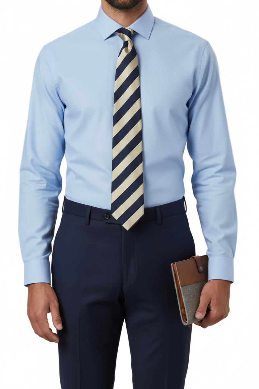 The Silk Classic Stripe That Never Dates