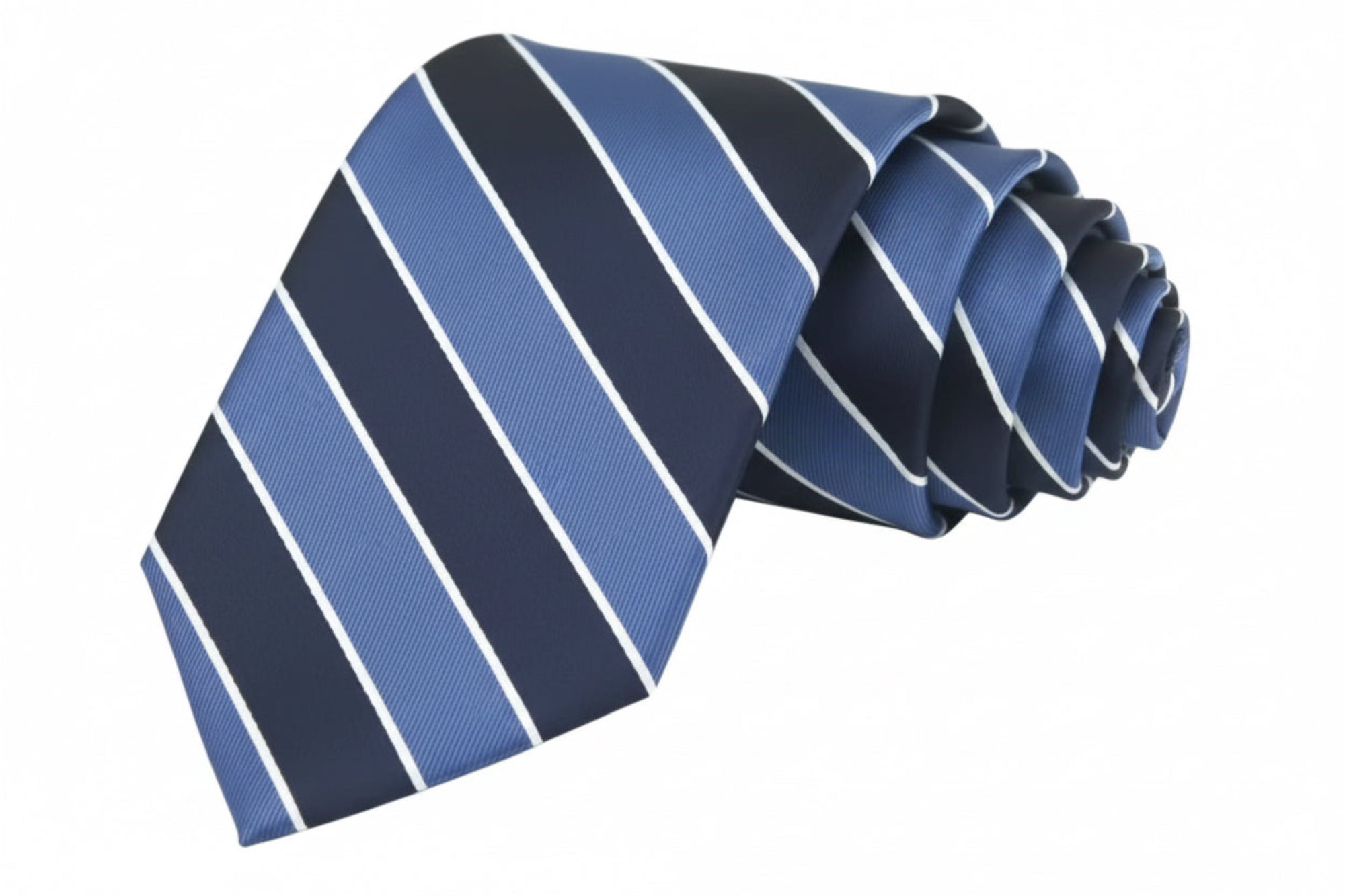 The Quiet Authority Silk Stripe