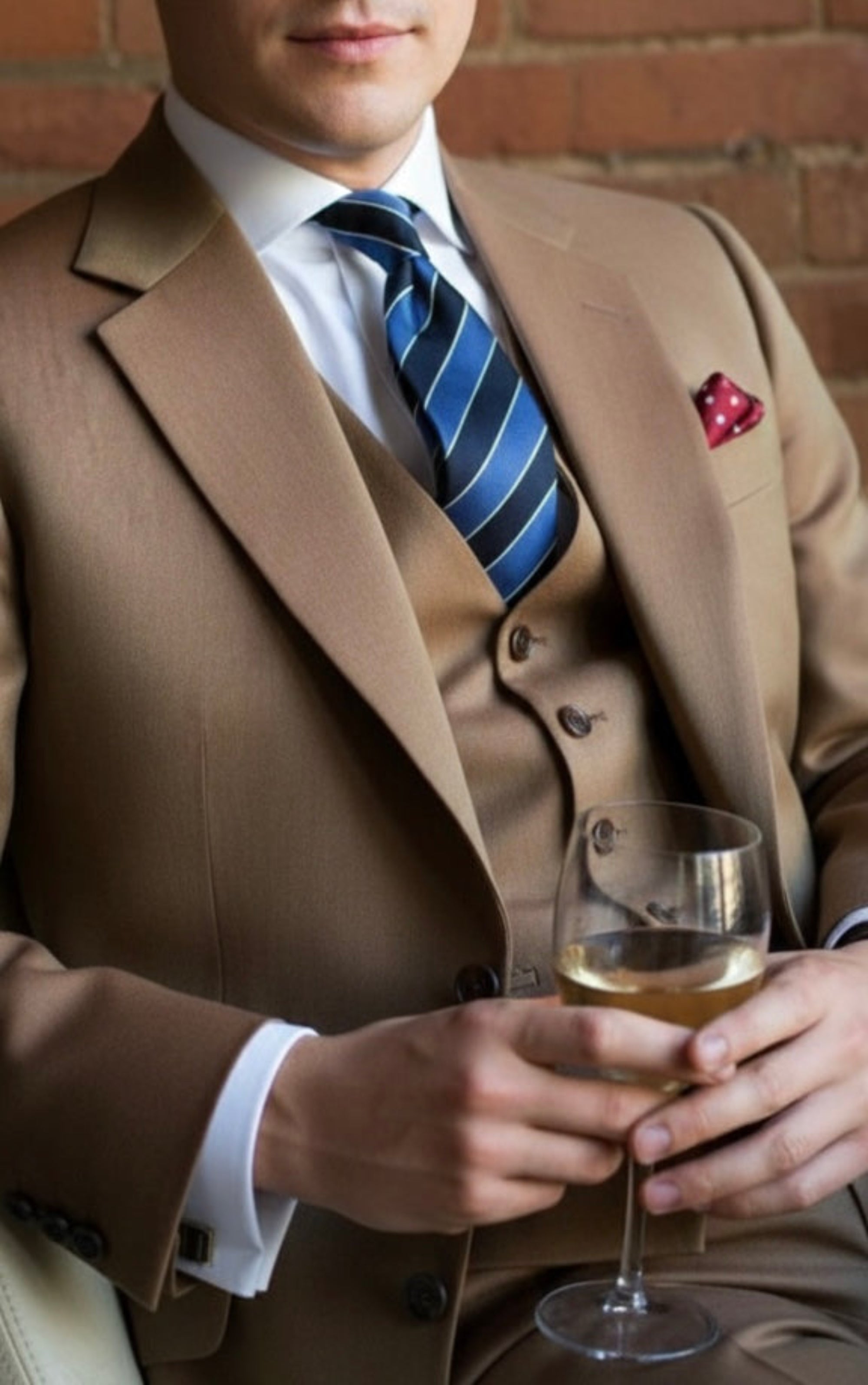 The Quiet Authority Silk Stripe
