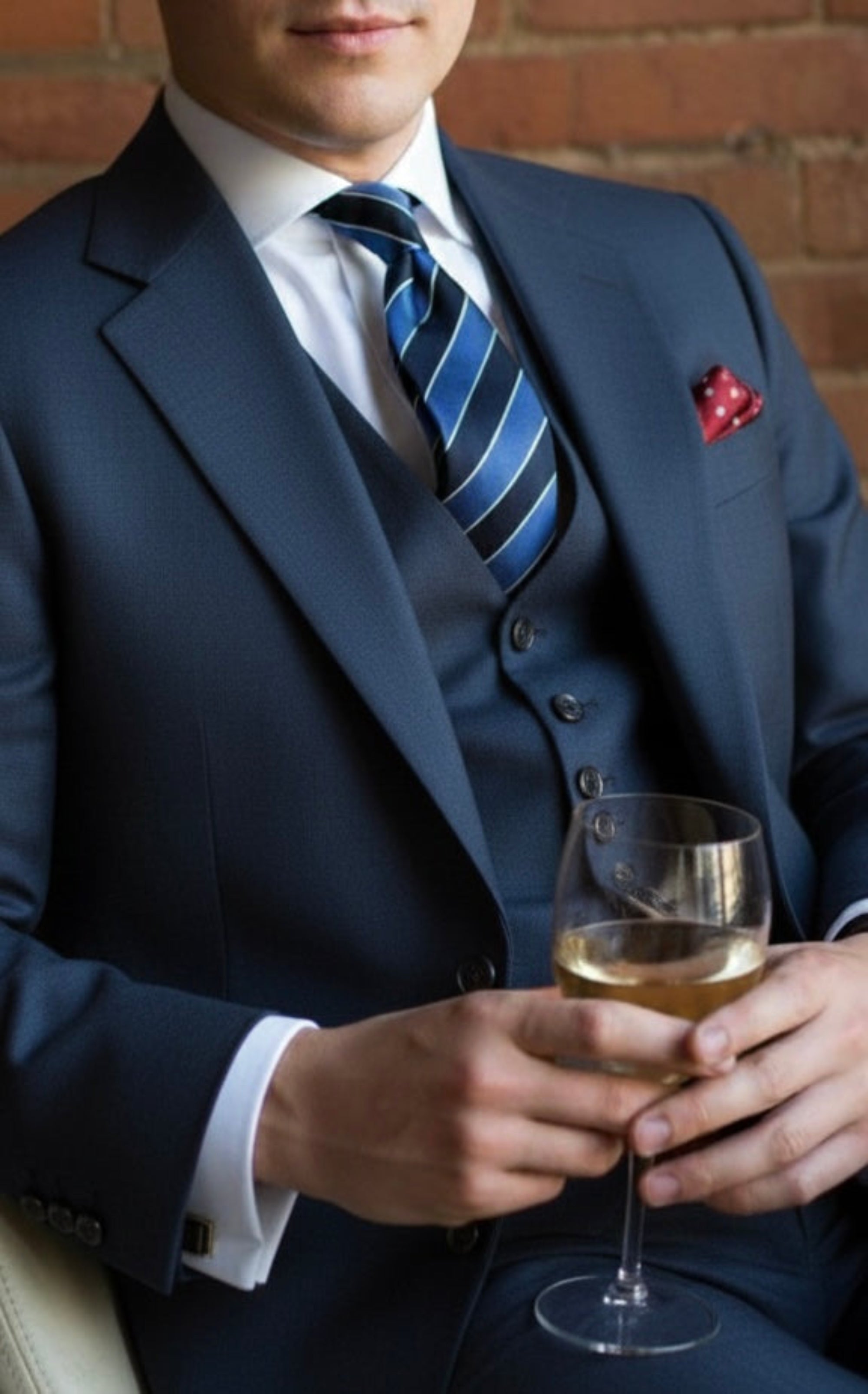 The Quiet Authority Silk Stripe