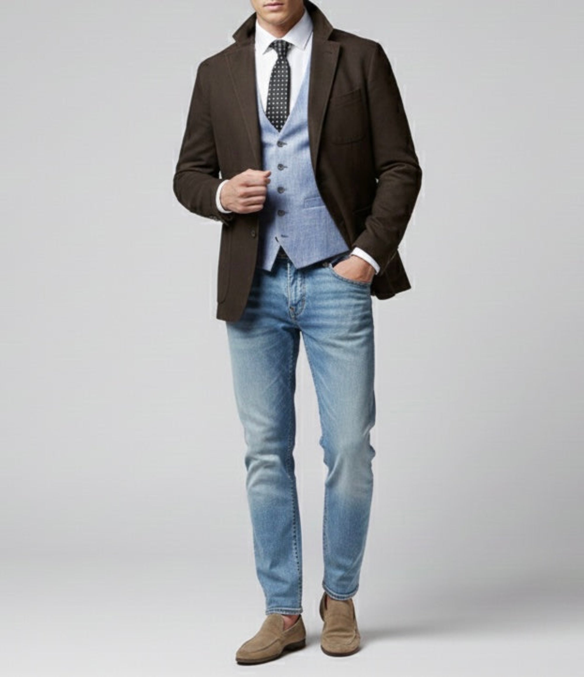 The Polka Silk Tie