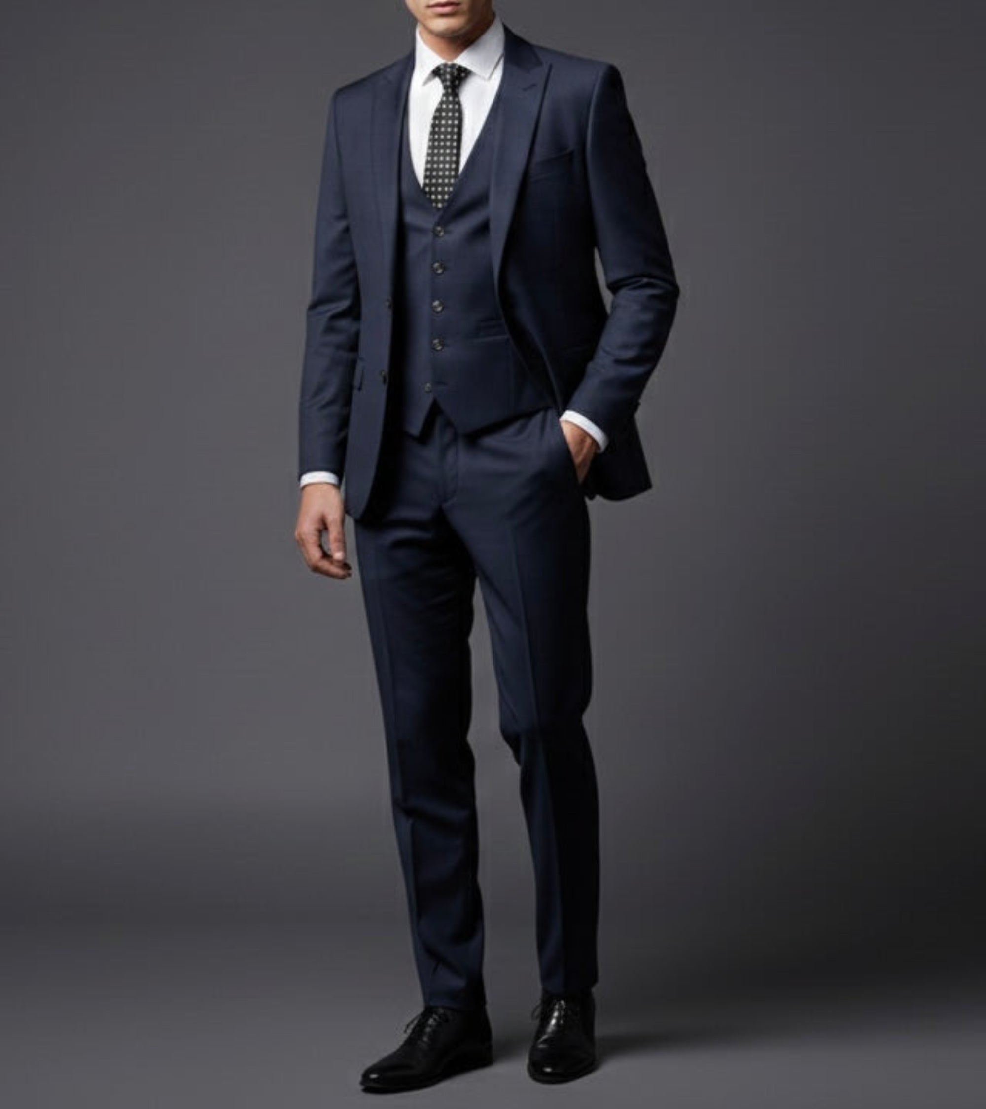 The Polka Silk Tie