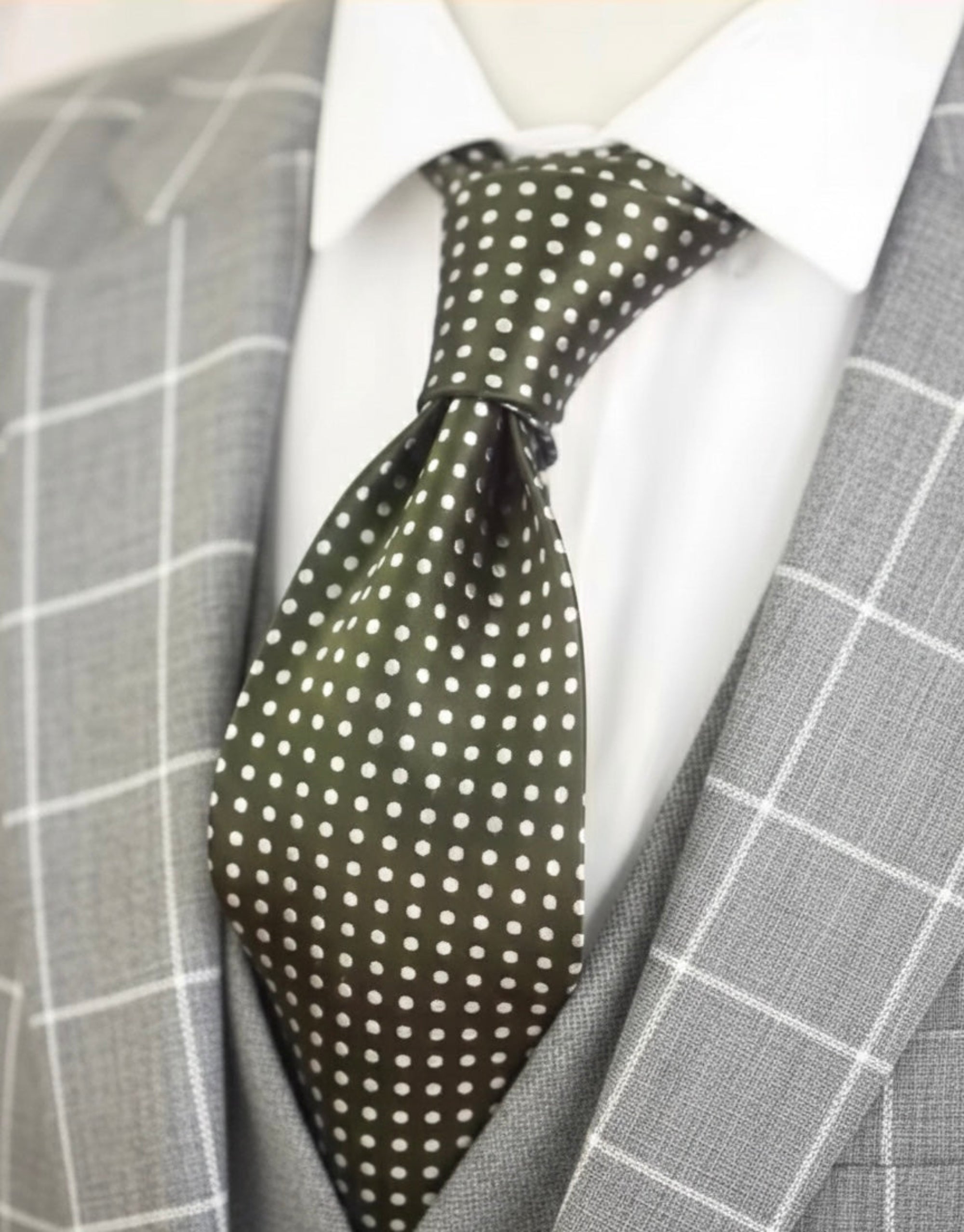The Polka Silk Tie