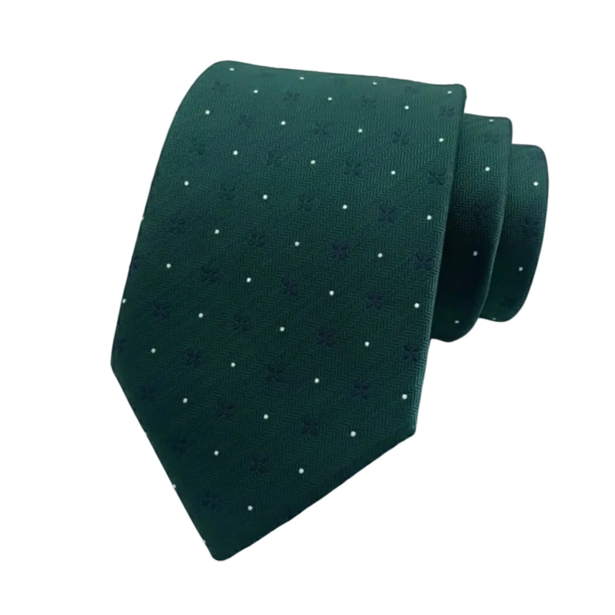 Classic Polka Dot Silk Tie