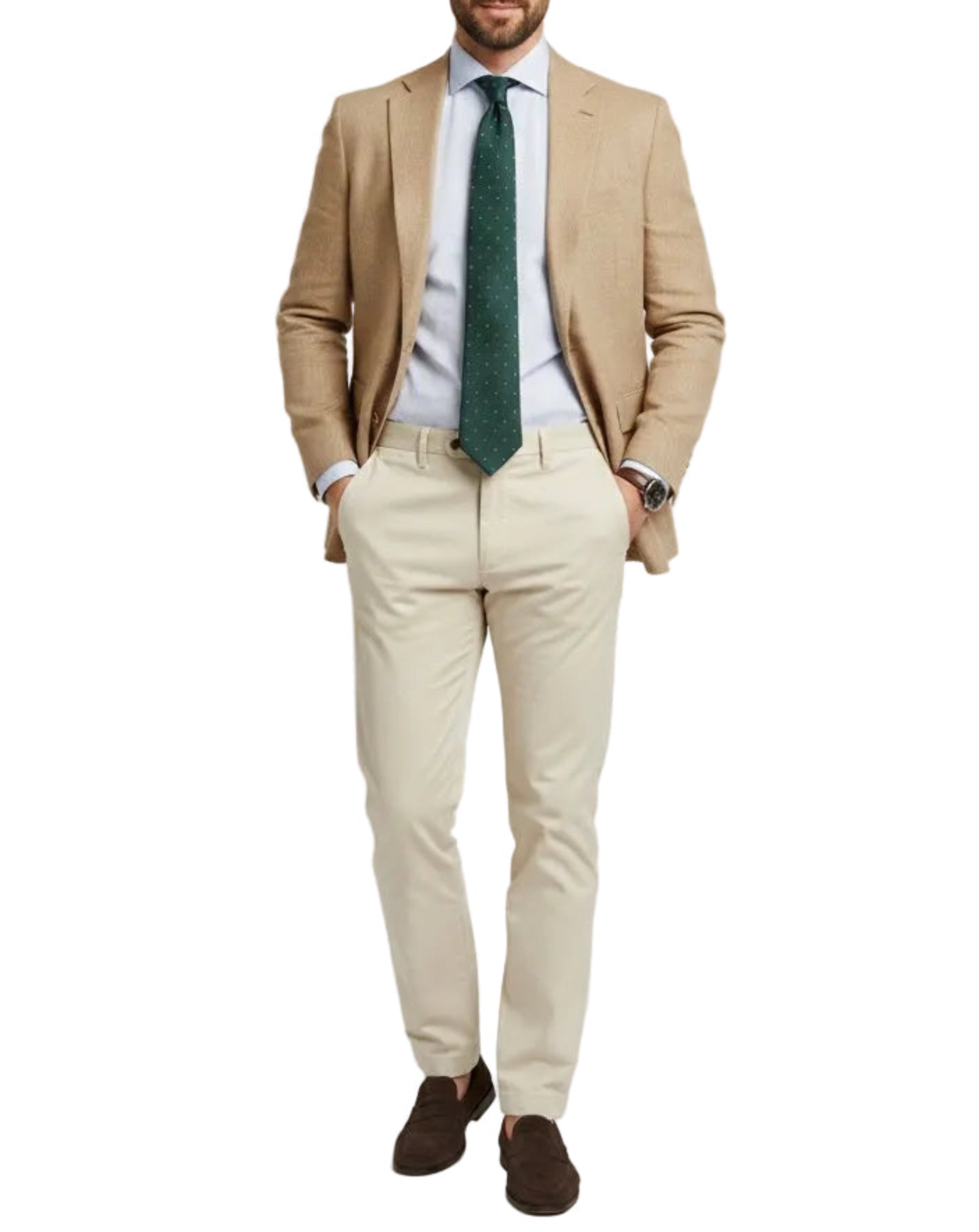 Classic Polka Dot Silk Tie