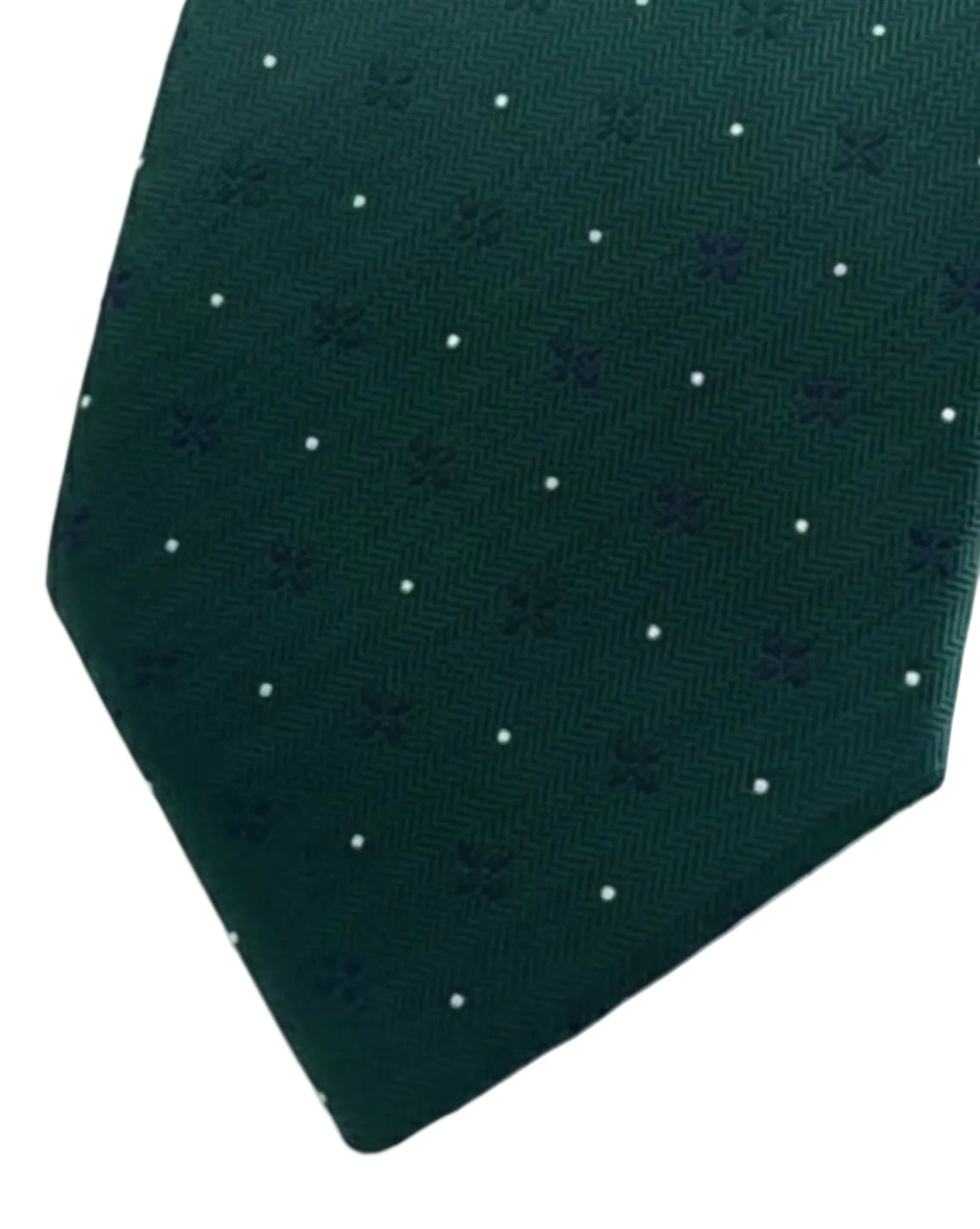 Classic Polka Dot Silk Tie