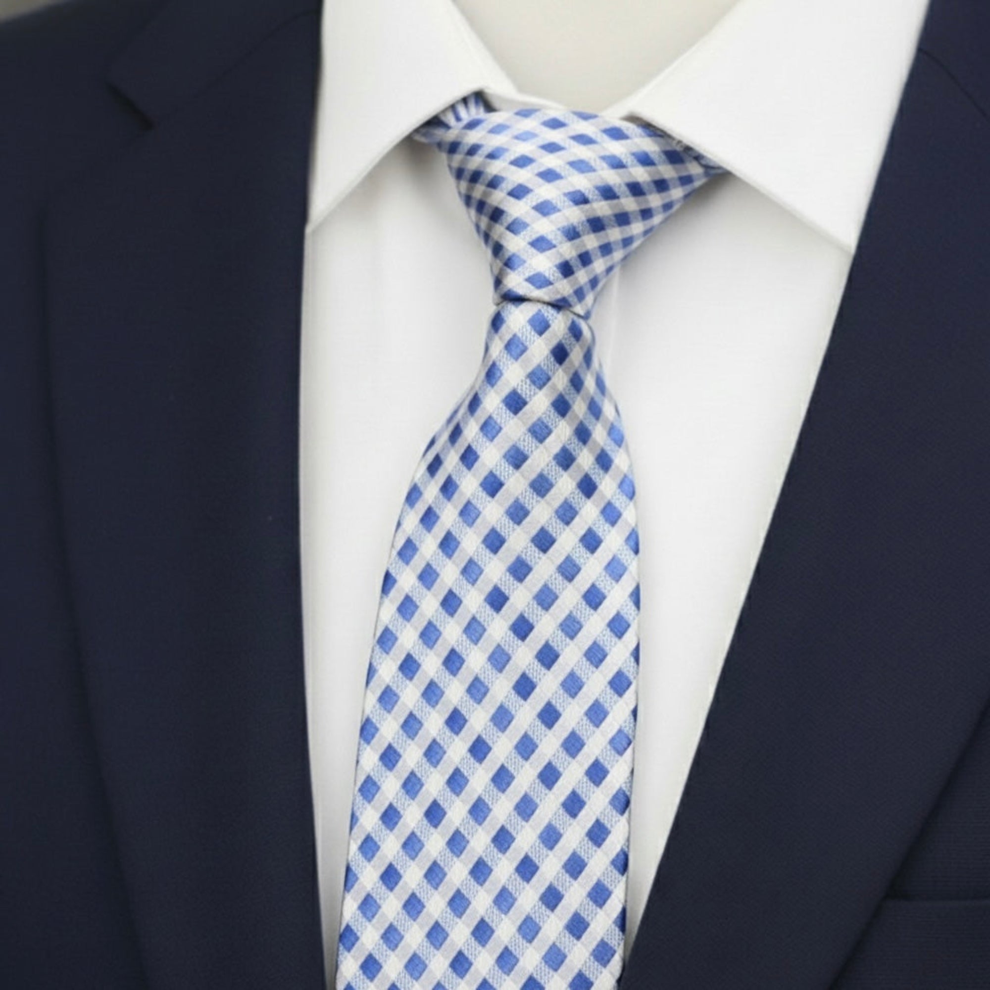 The Soft Silk Check of Quiet Confidence