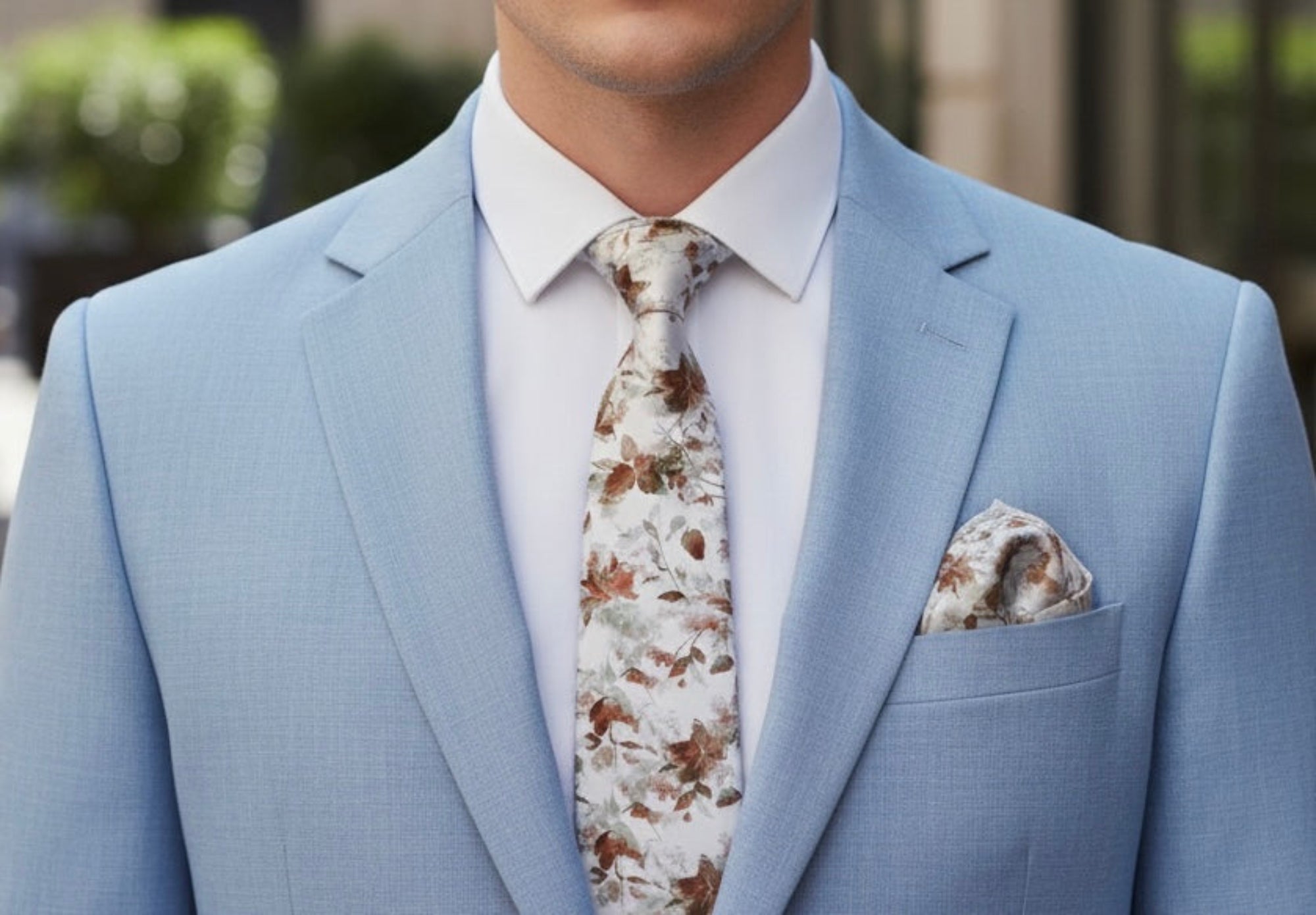 The Quiet Bloom Tie Set