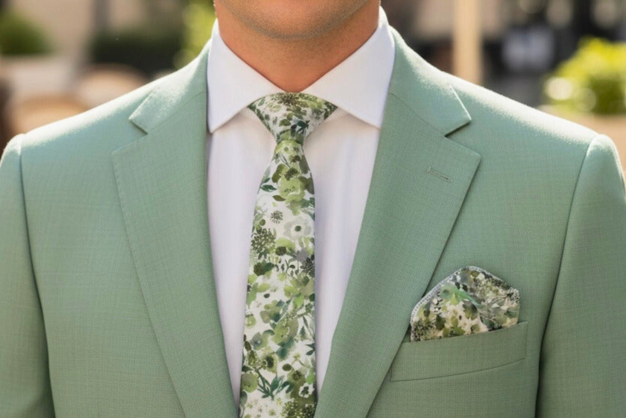 The Verdant Garden Tie