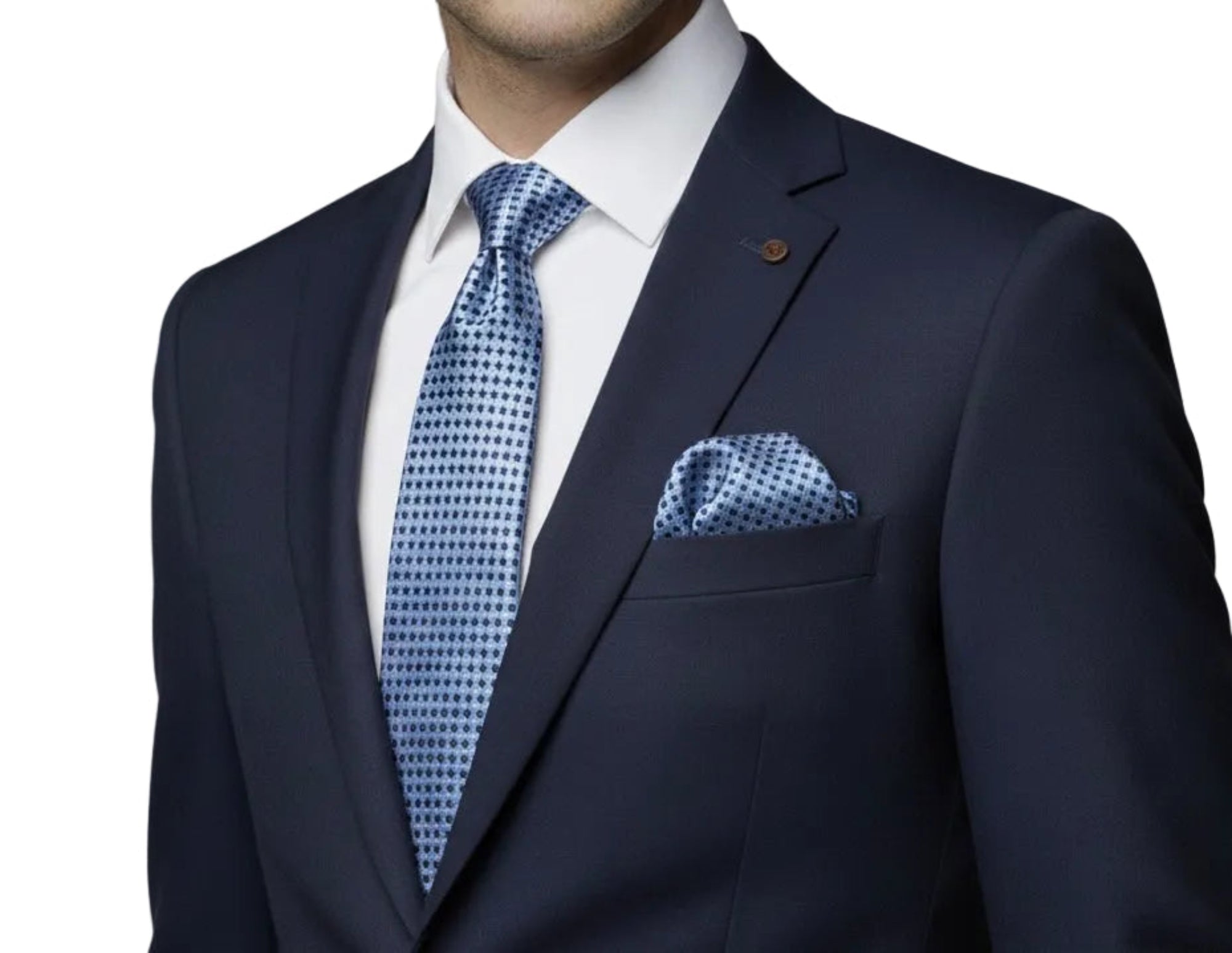 Azure Grid Precision Silk Gift Set