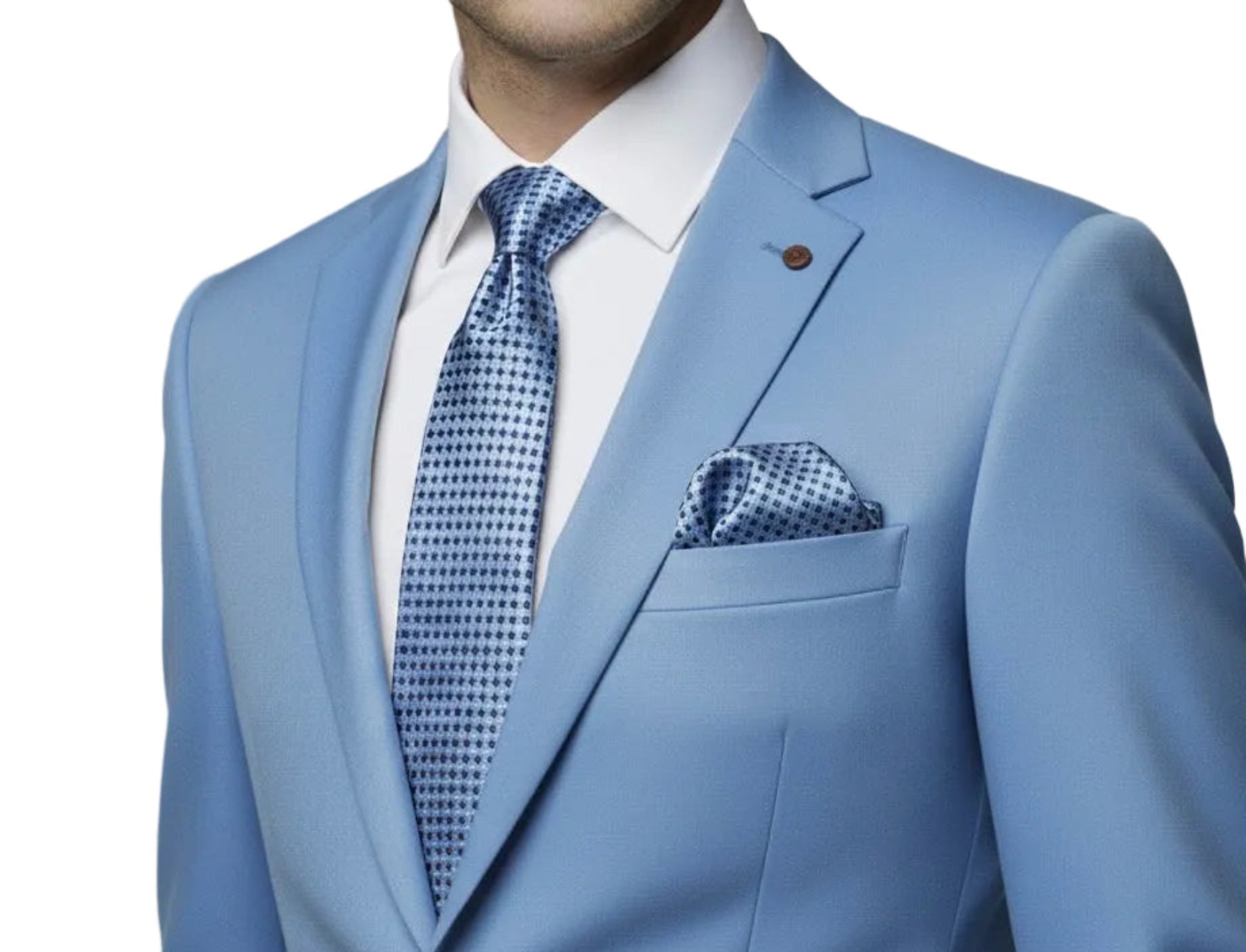 Azure Grid Precision Silk Gift Set