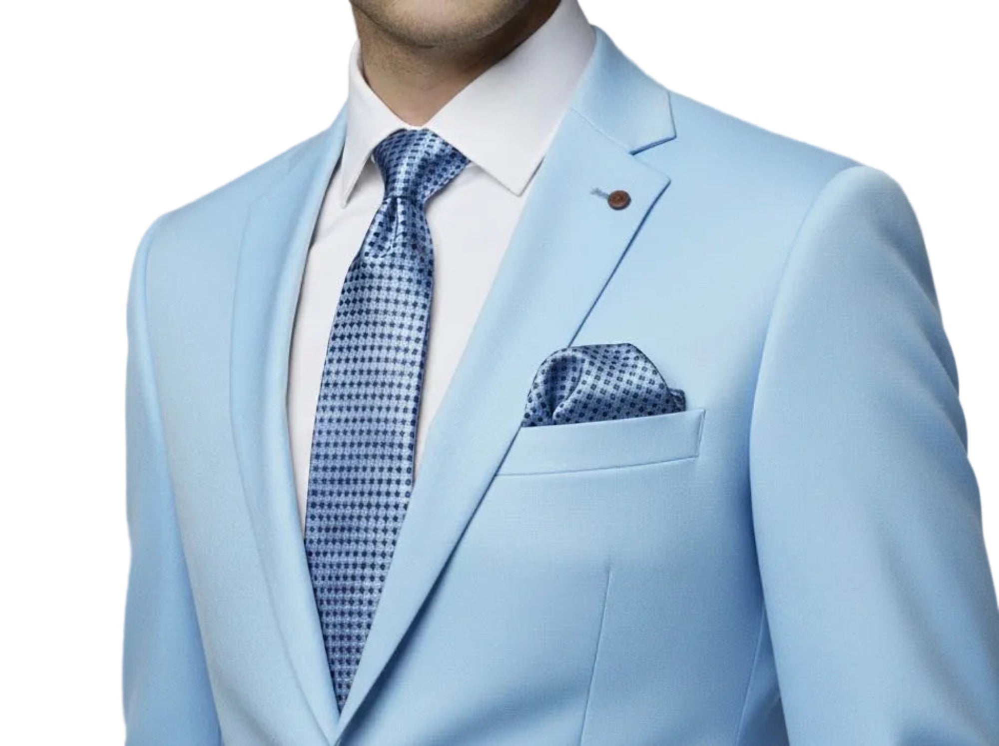 Azure Grid Precision Silk Gift Set
