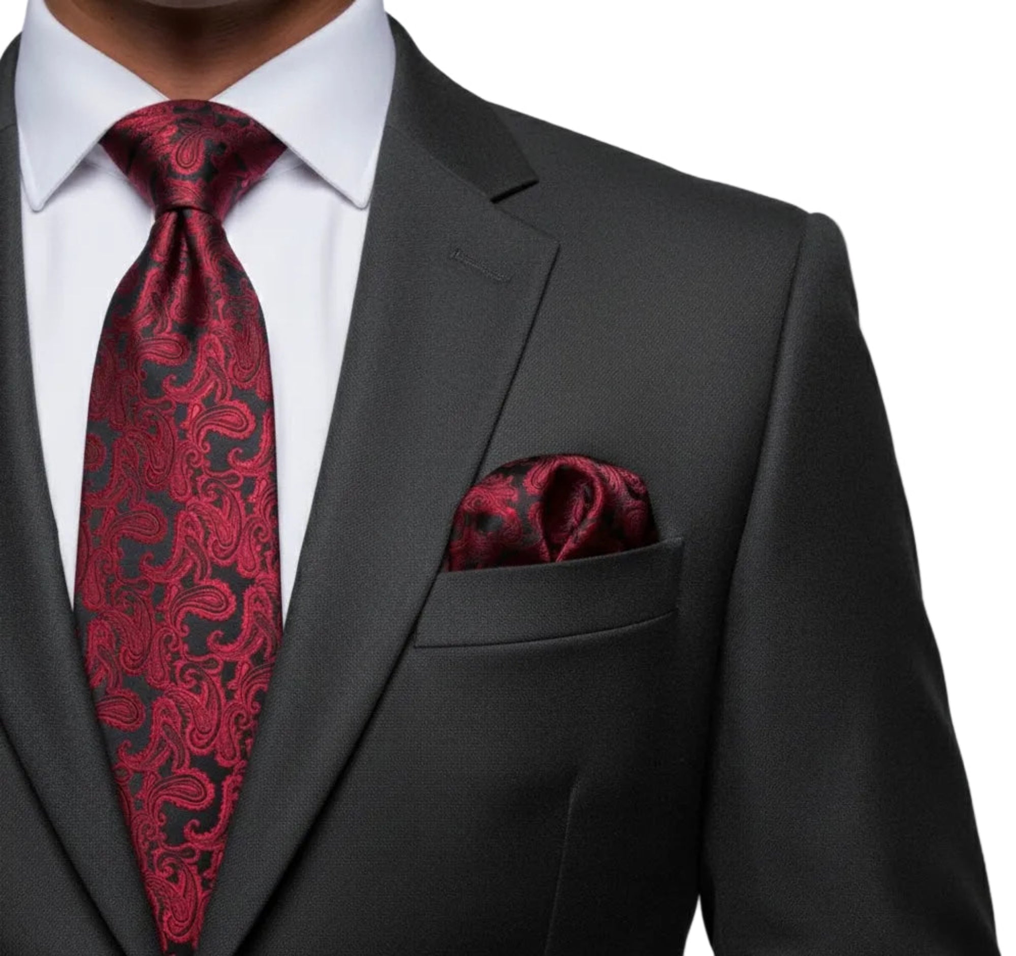 Crimson Royale Paisley Silk Gift Set