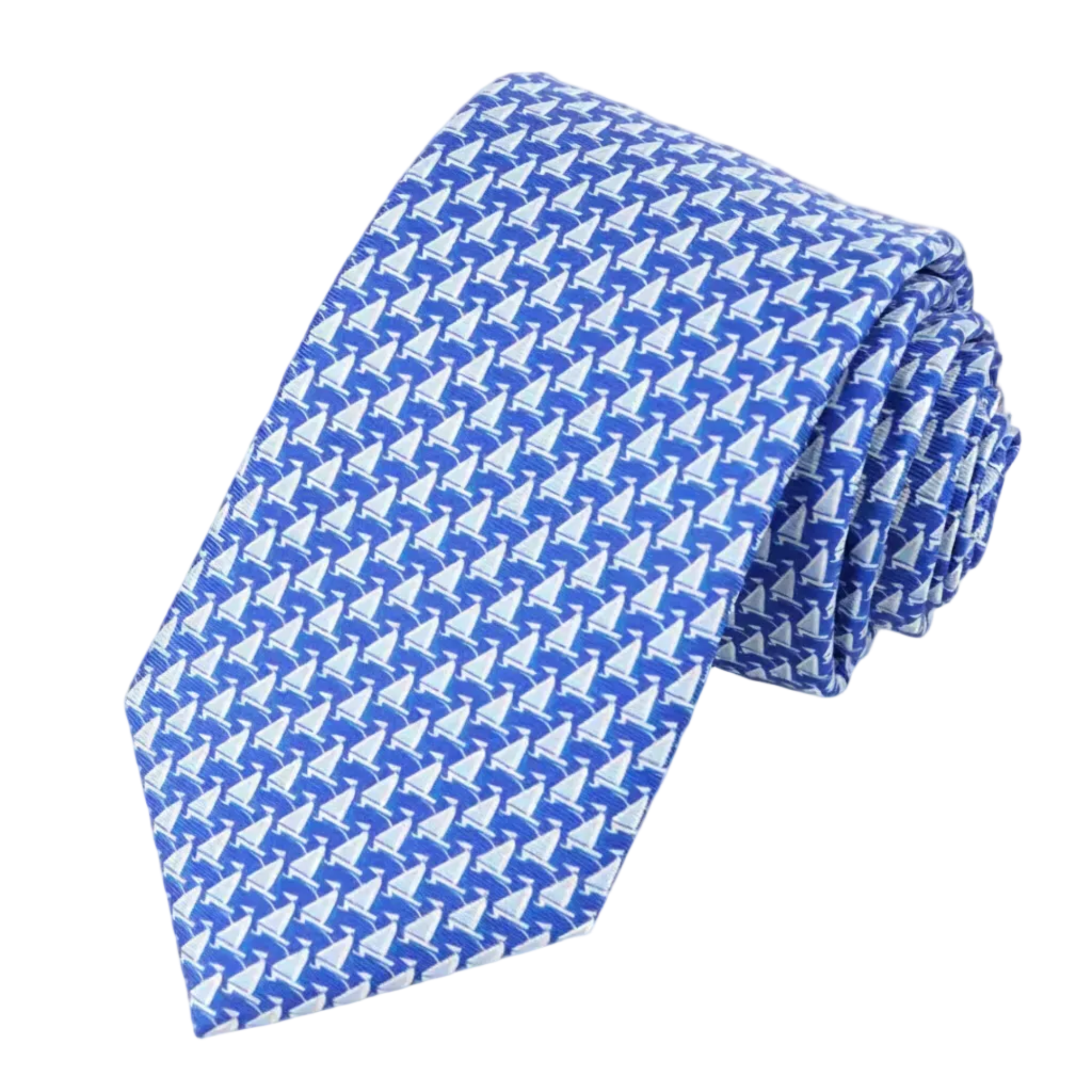 The Sailing Edit – Harbor Blue Silk Tie