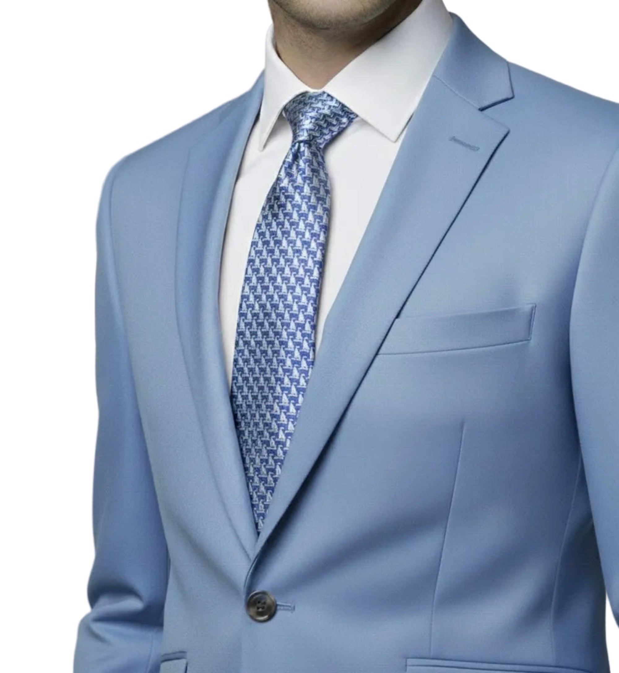 The Sailing Edit – Harbor Blue Silk Tie