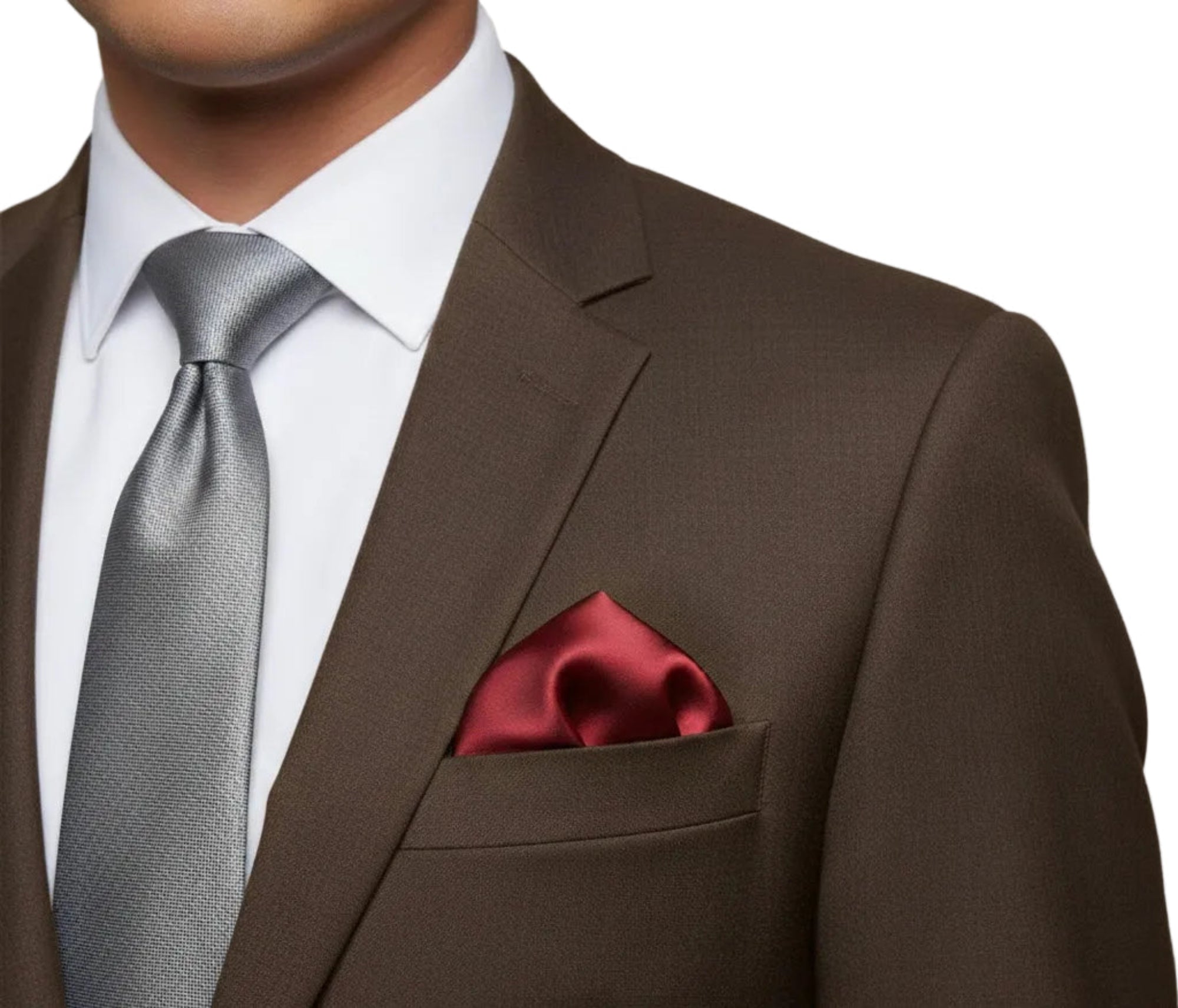 The Crimson Rose Silk Pocket Square