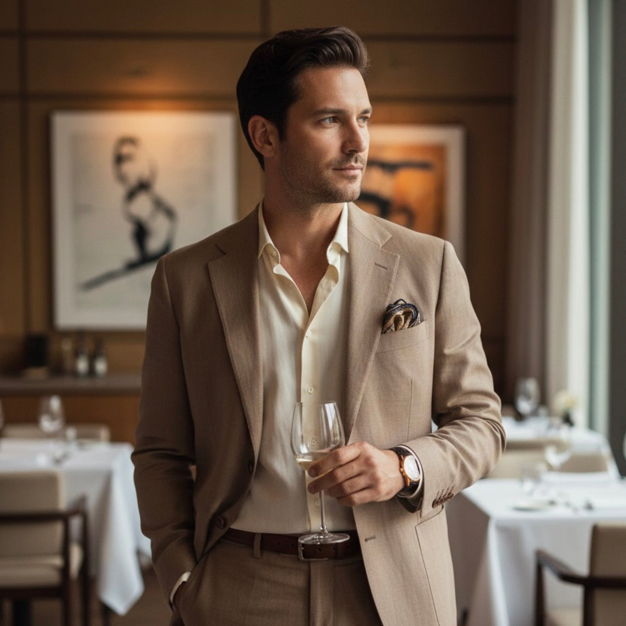 Quiet Confidence - Woven in Silk