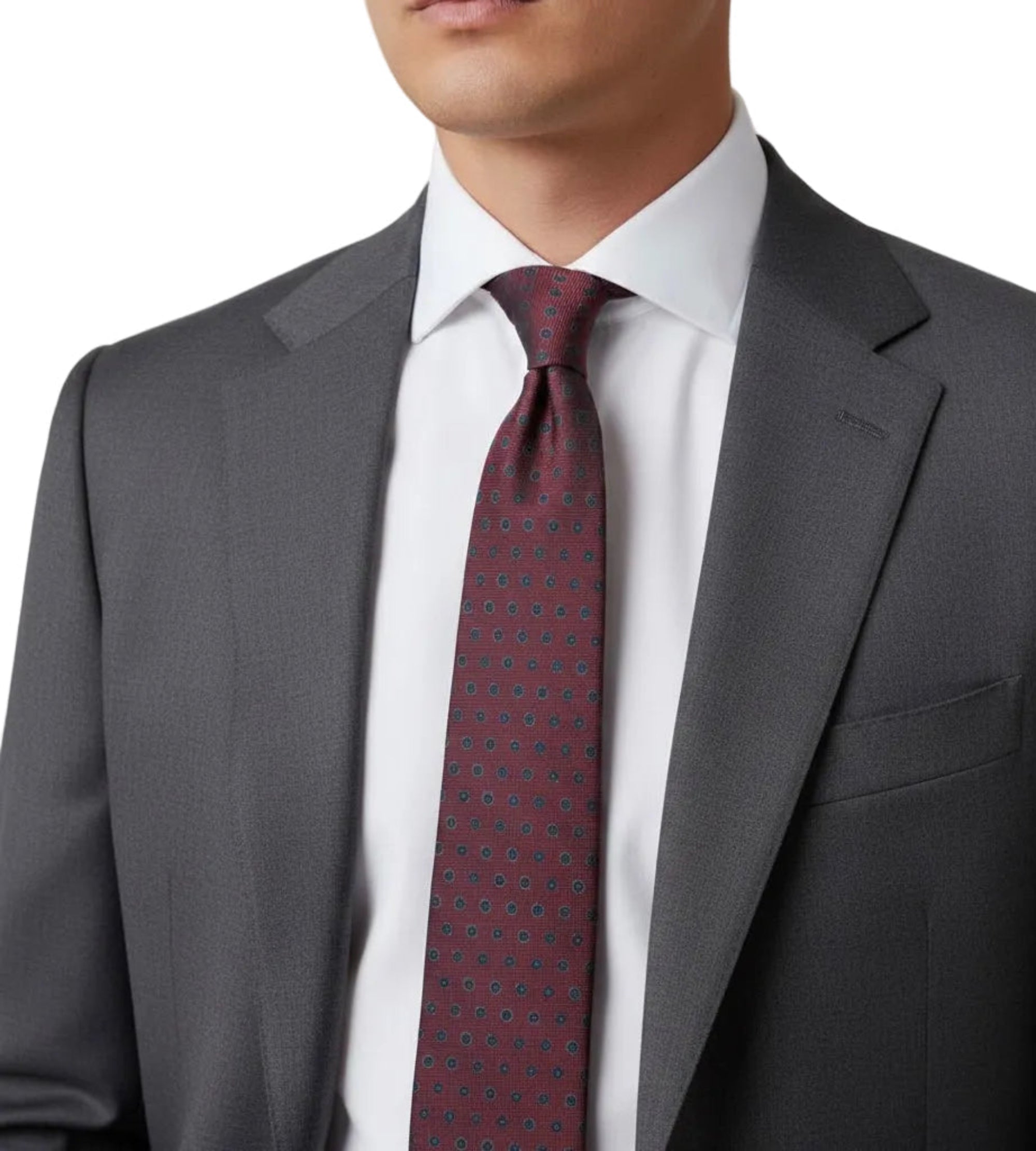 The Burgundy Archive Tie