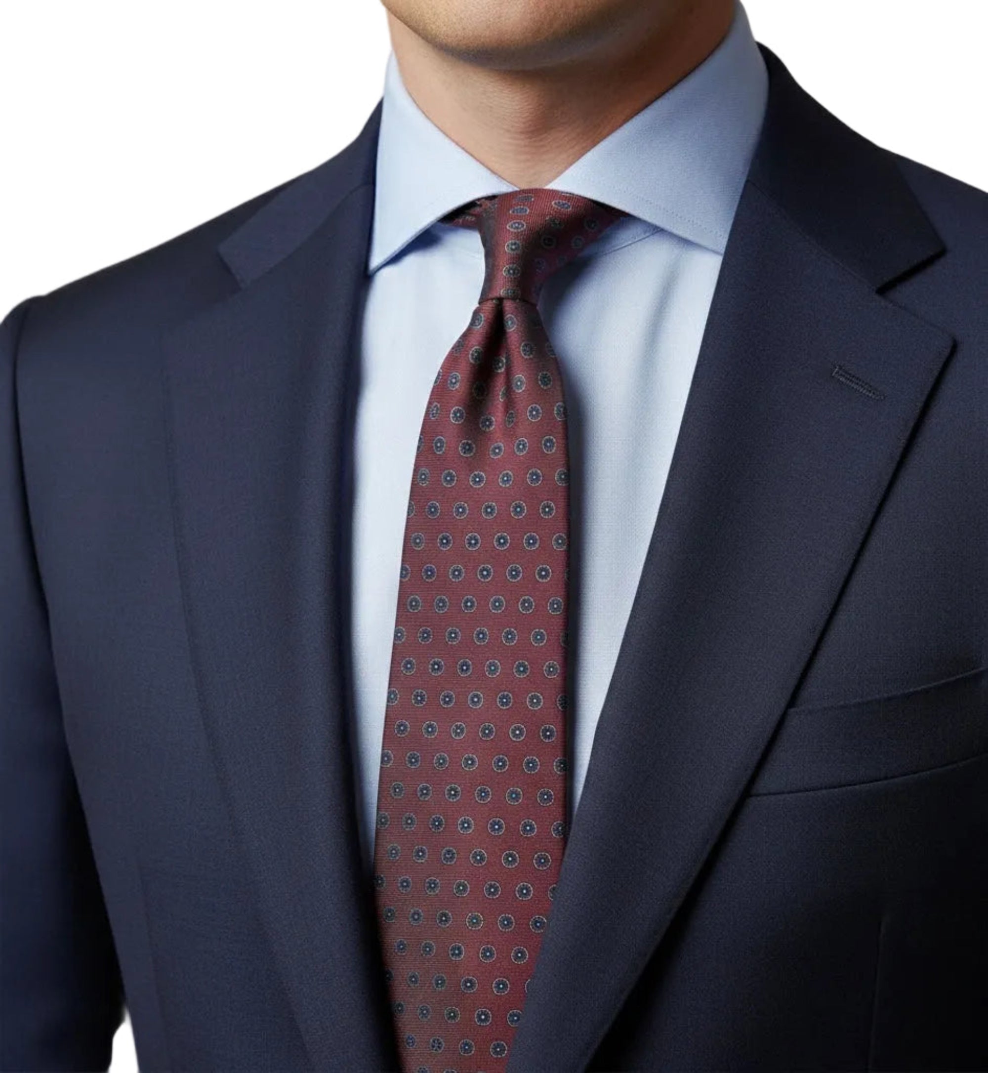 The Burgundy Archive Tie