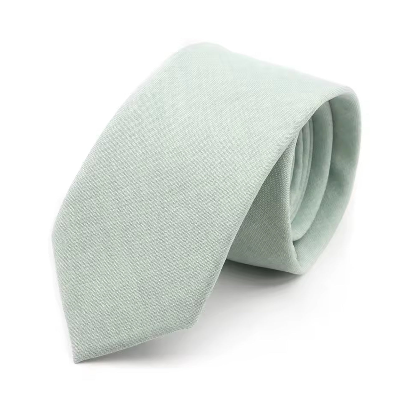 Sage Green Cotton Tie