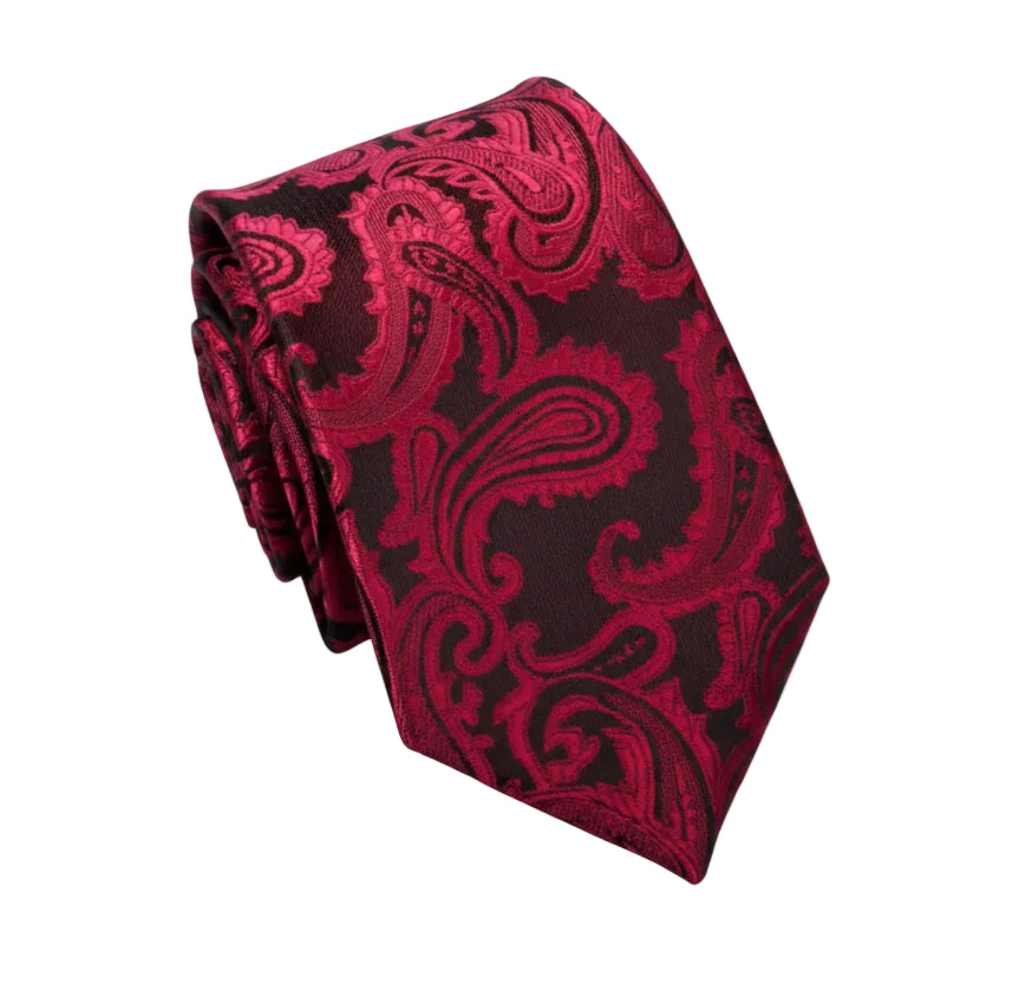 Crimson Royale Paisley Silk Gift Set