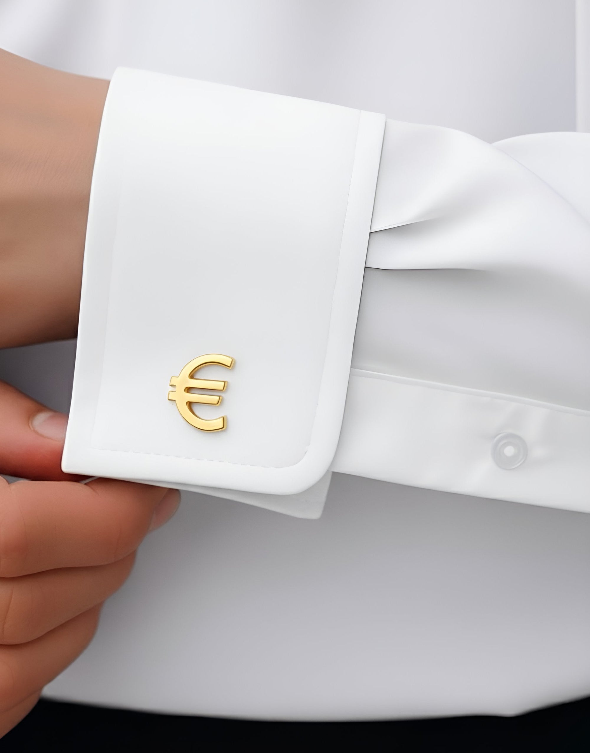 Euro Gold Cufflinks — The Luxury of Influence.