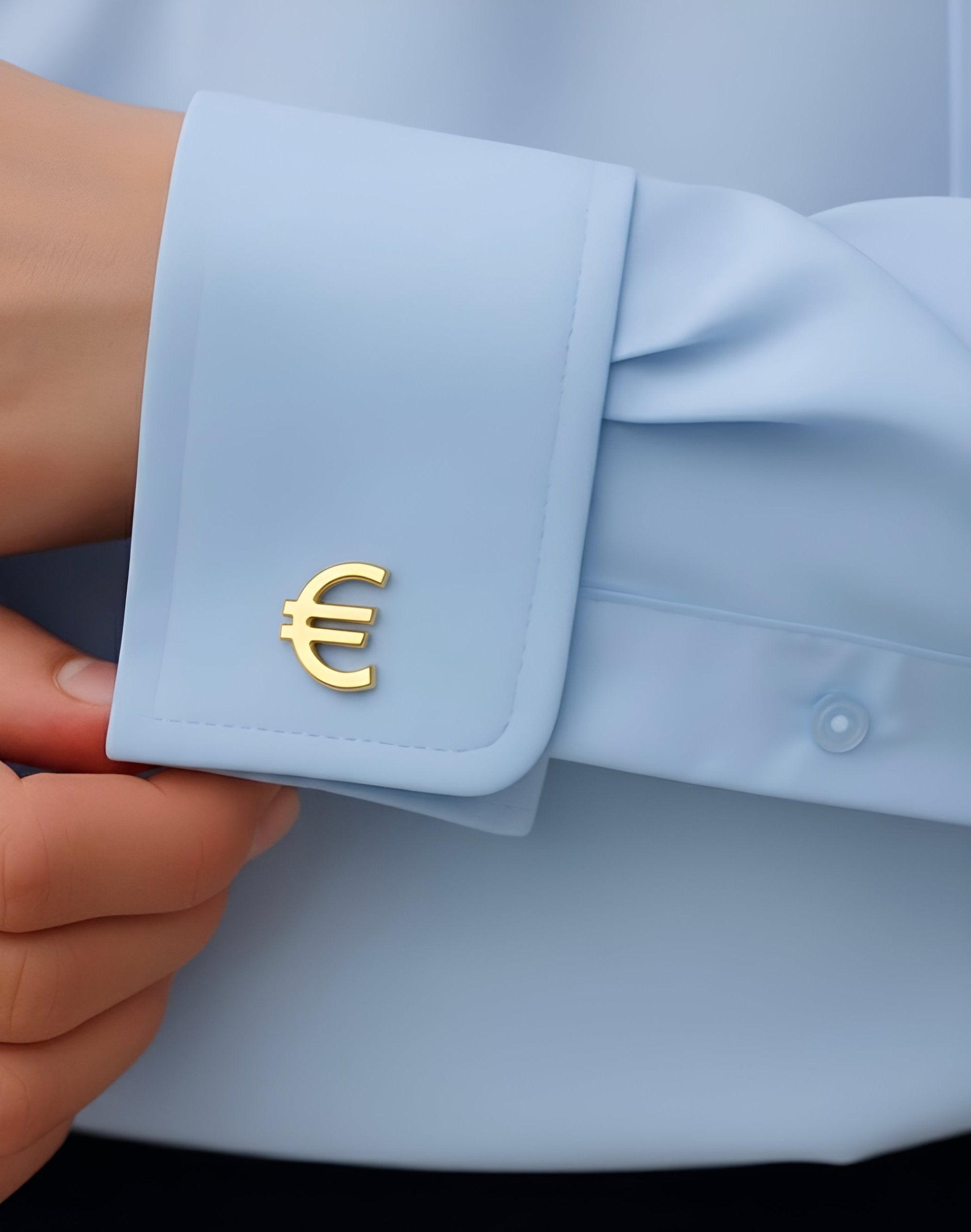Euro Gold Cufflinks — The Luxury of Influence.