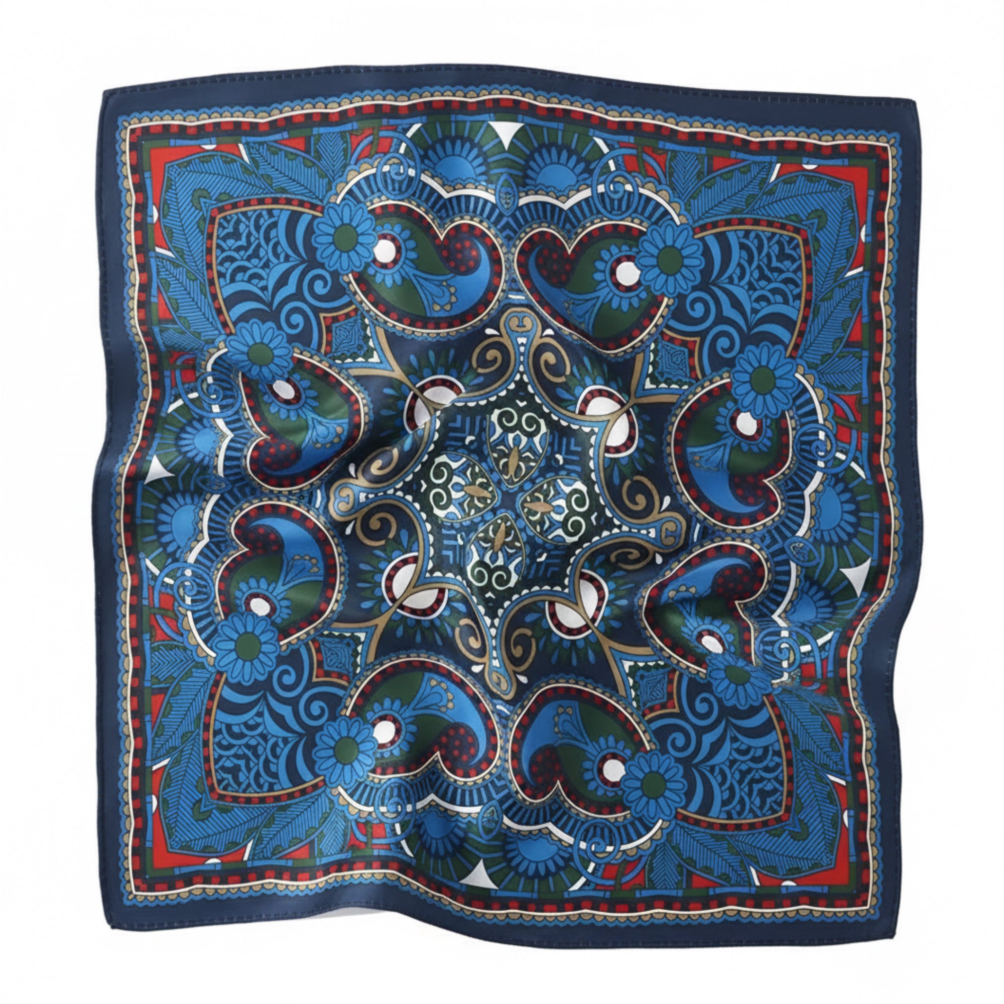 “Midnight Herald” Pocket Square