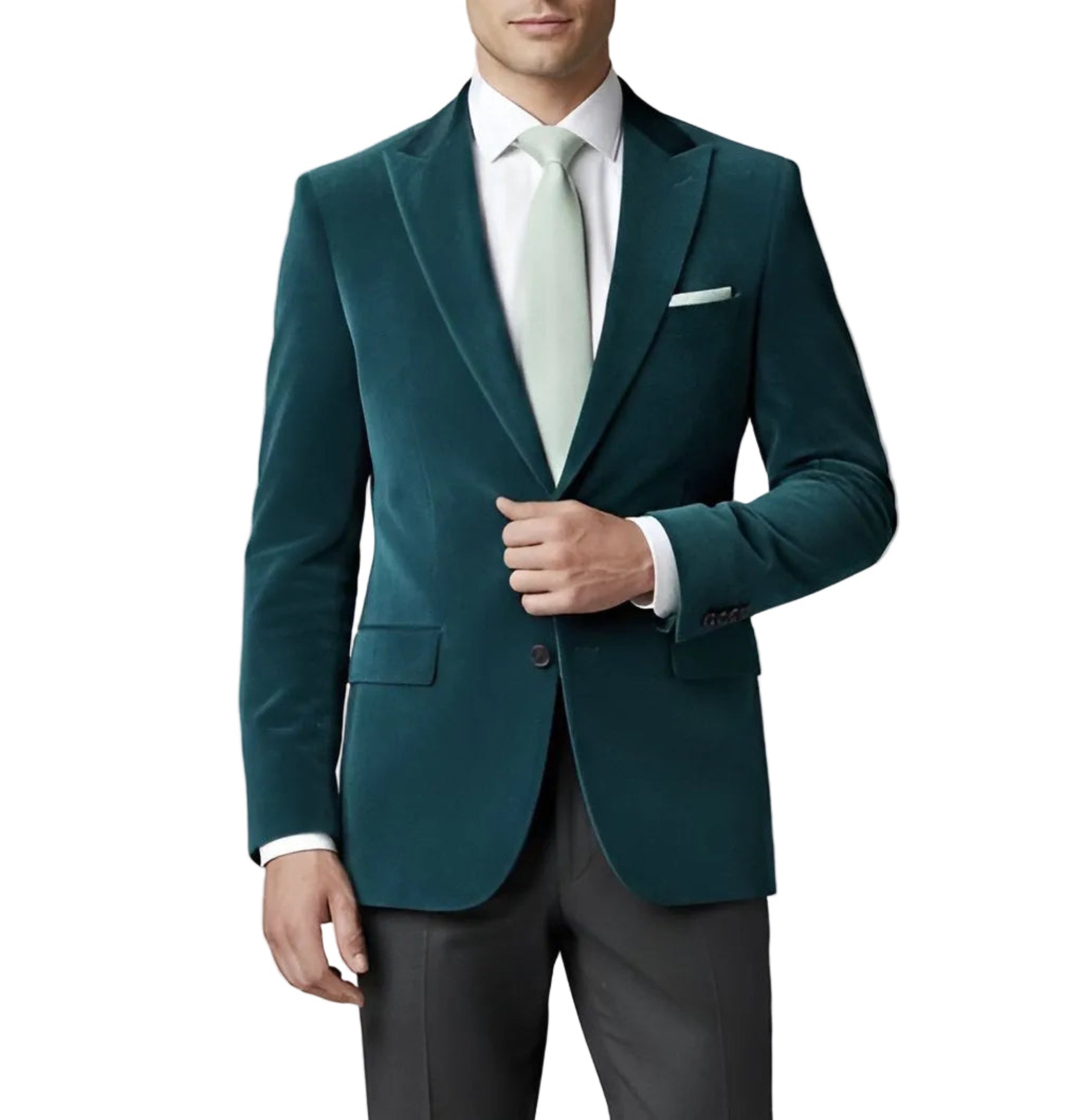 Sage Green Cotton Tie