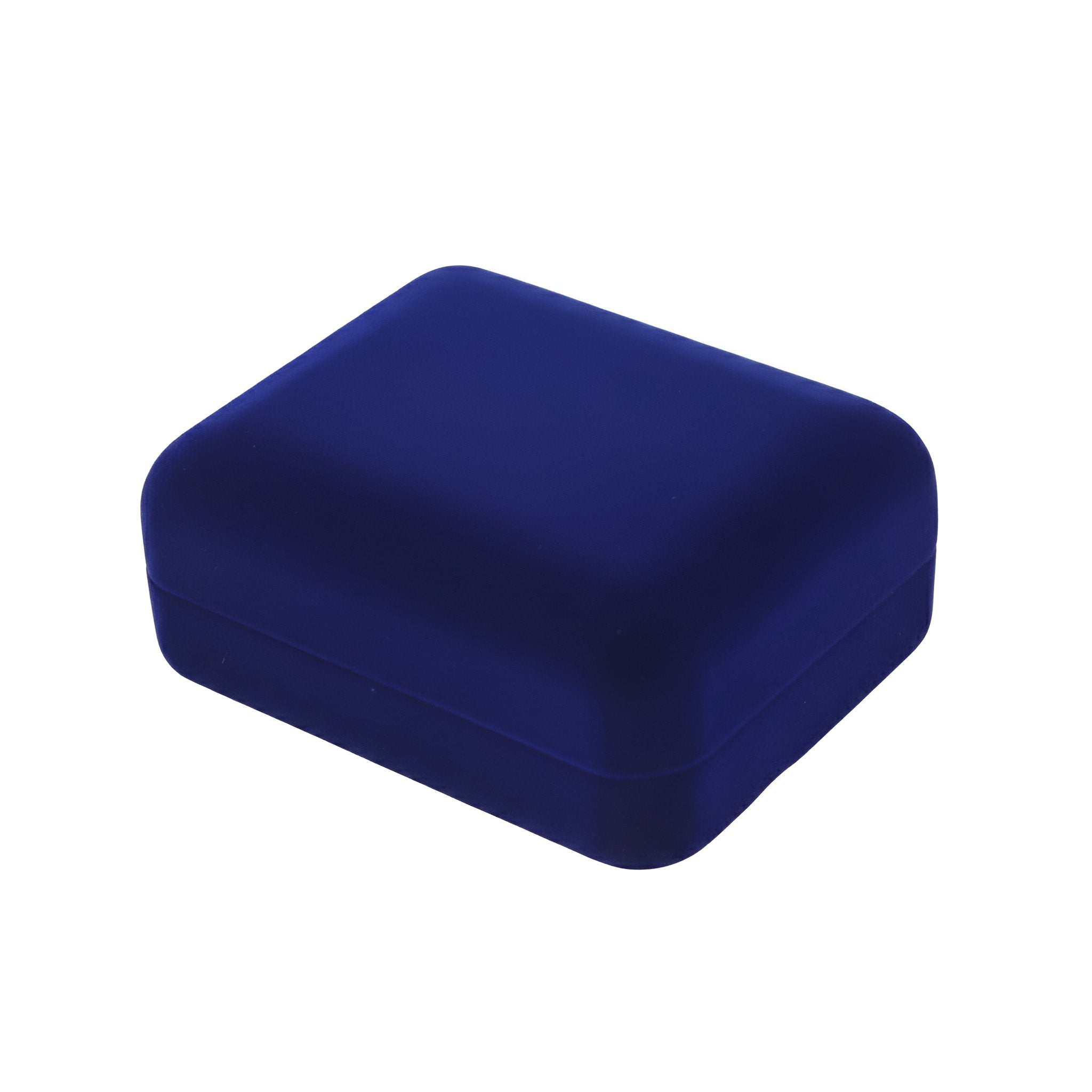 Luxury Royal Blue Velvet Cufflink Box
