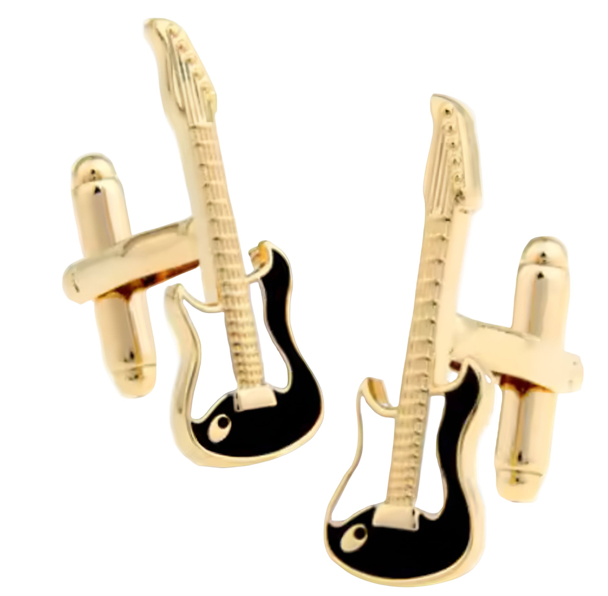 Golden Rock – Electric Guitar Cufflinks Story